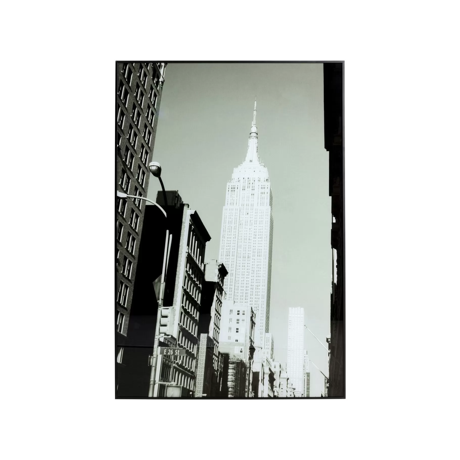 Flash Sale Affiche Encadrée Empire State Building 100x150cm Tableau