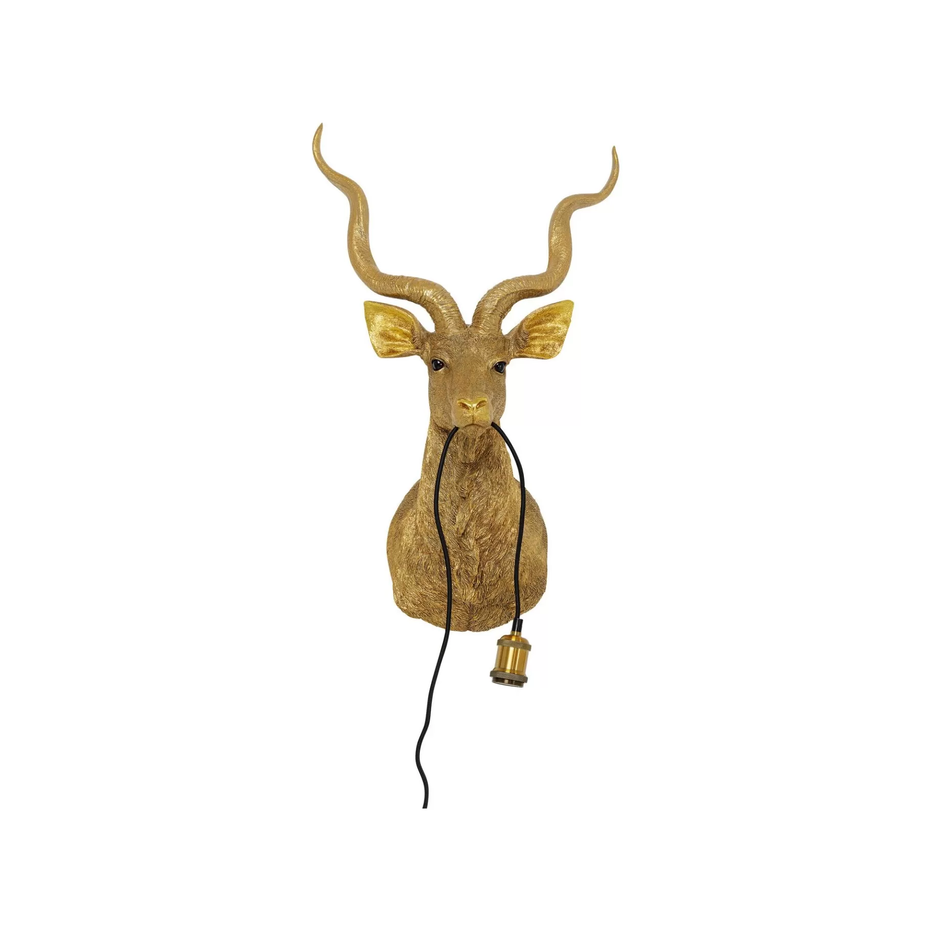 Store Applique Murale Antilope Dorée Applique Murale