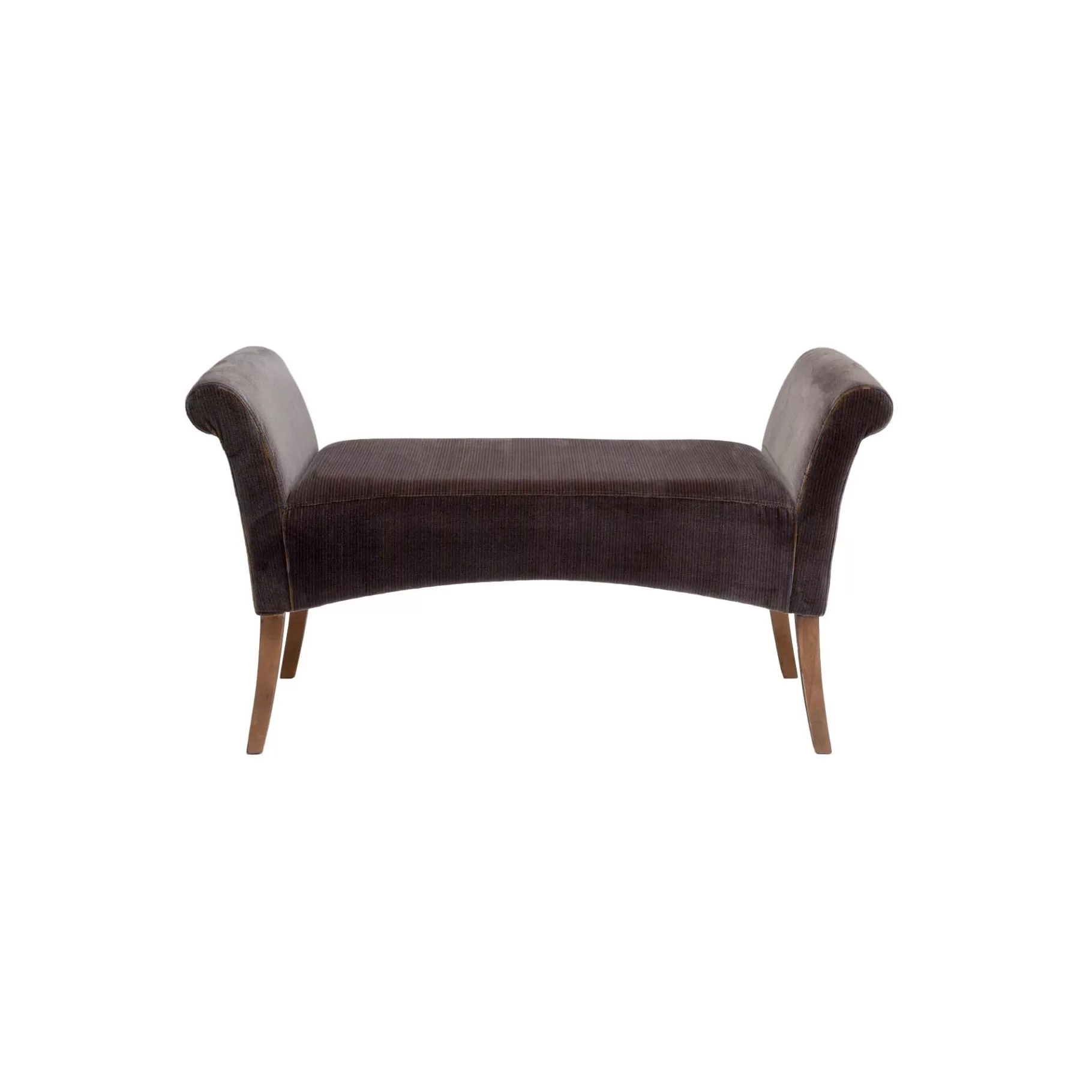 Best Sale Banc Motley Velours Marron Banc