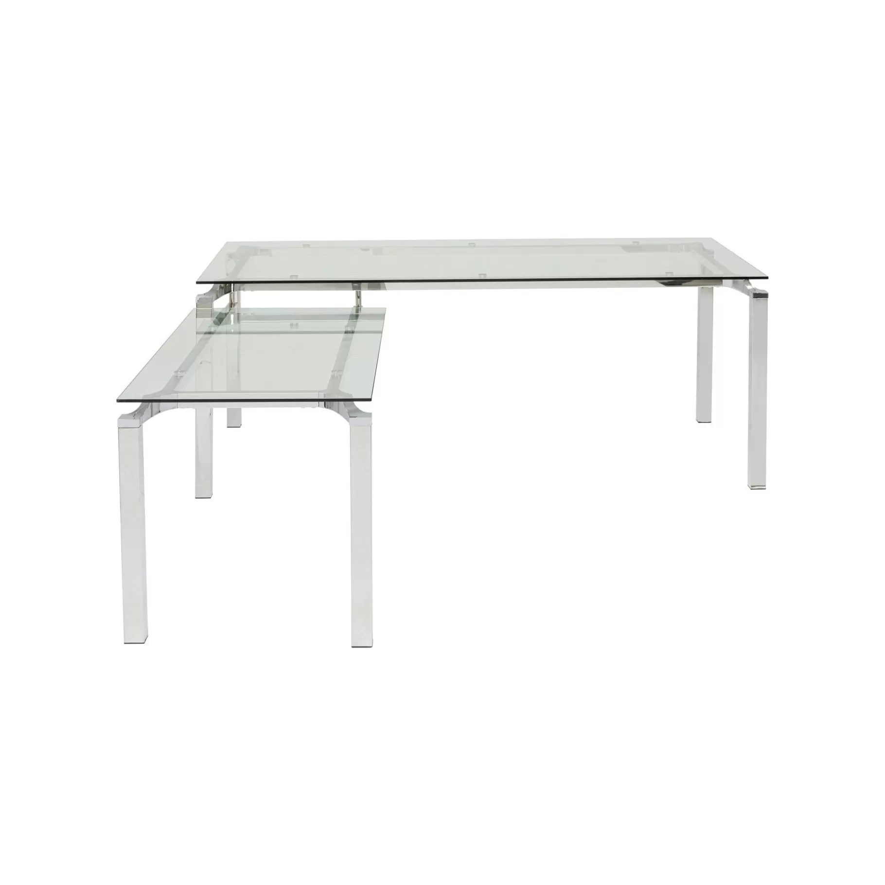 Flash Sale Bureau D'angle Lorenco Chrome Bureau