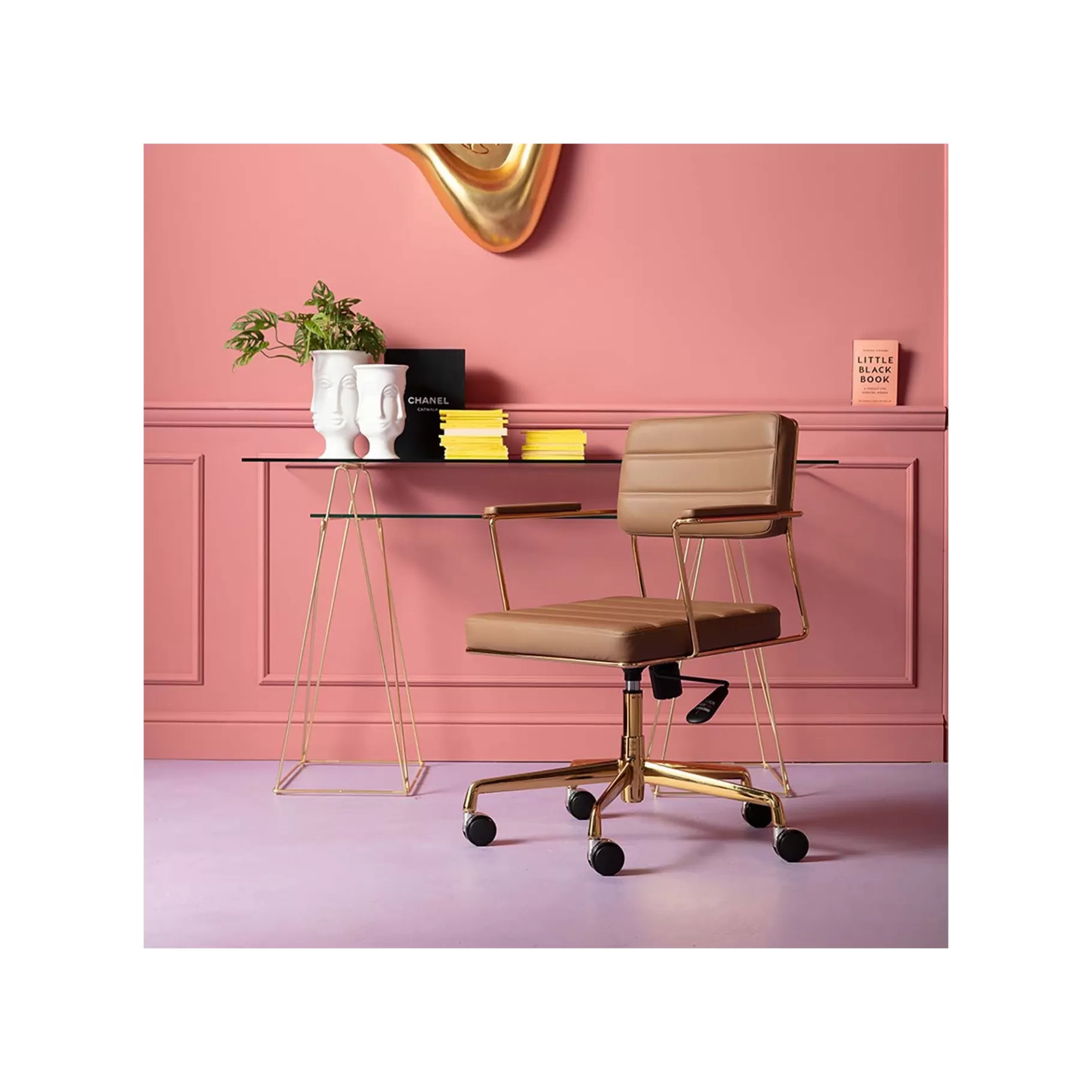 Sale Chaise De Bureau Pivotante Dottore Marron Chaise De Bureau