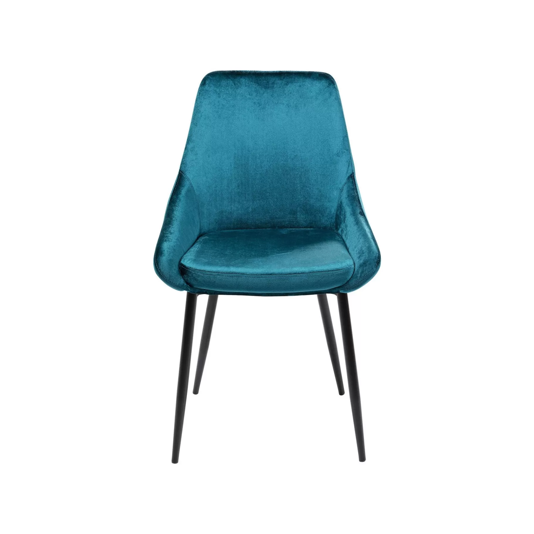 Best Sale Chaise East Side Velours Bleu-vert Chaise