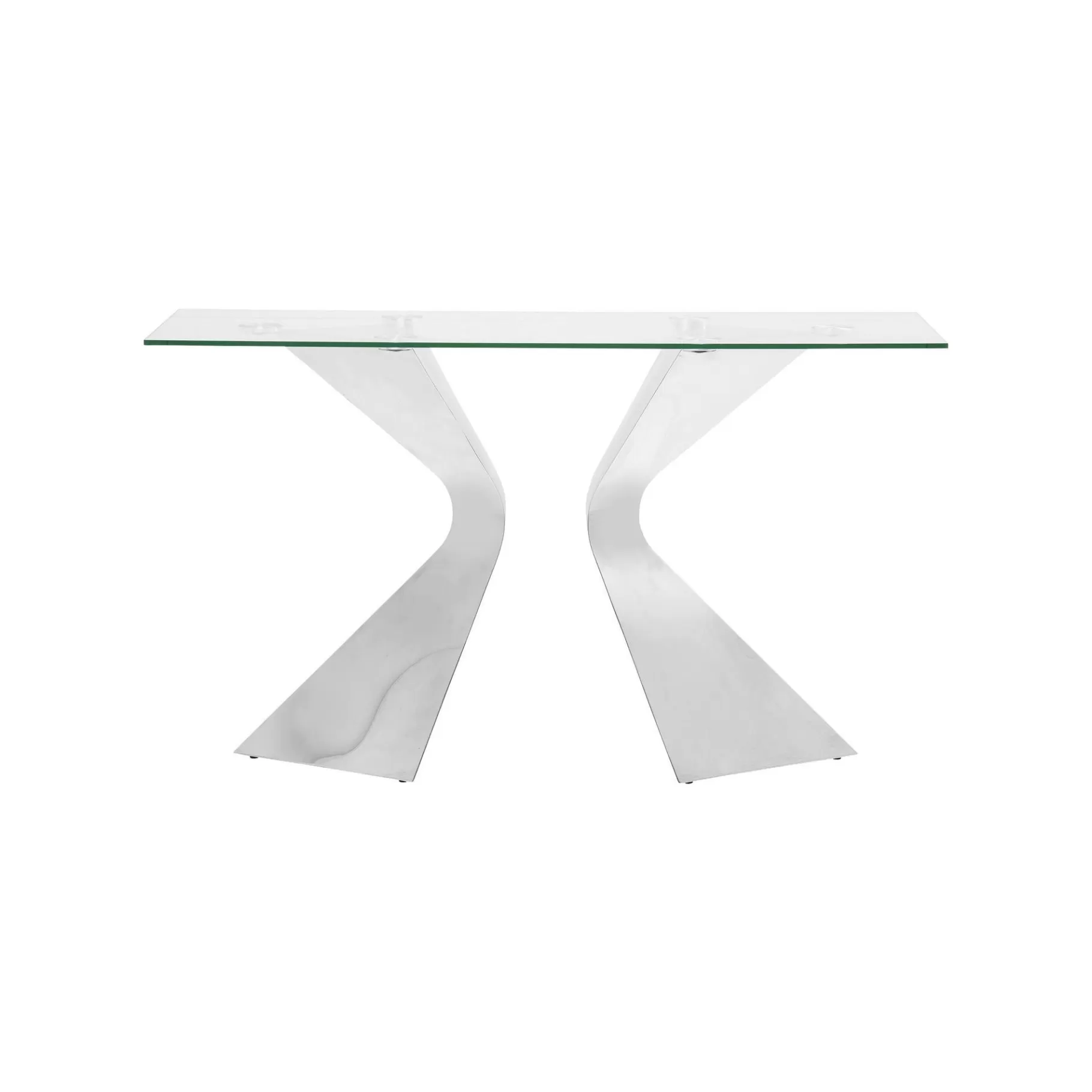 Discount Console Gloria 140x45cm Chromée Console