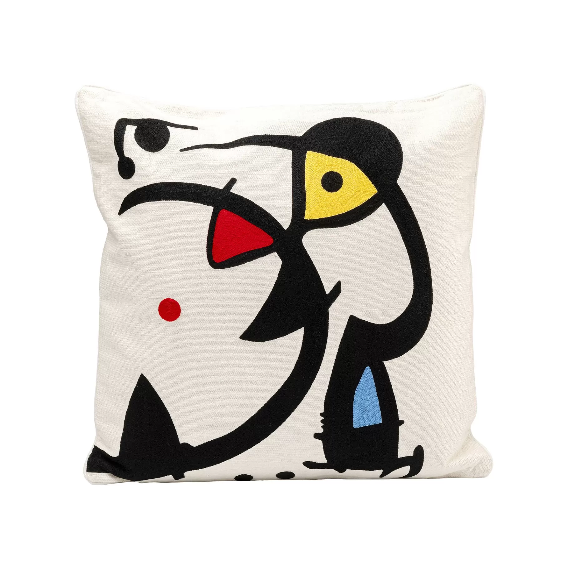 Best Coussin Art Line Blanc Coussin & Plaid