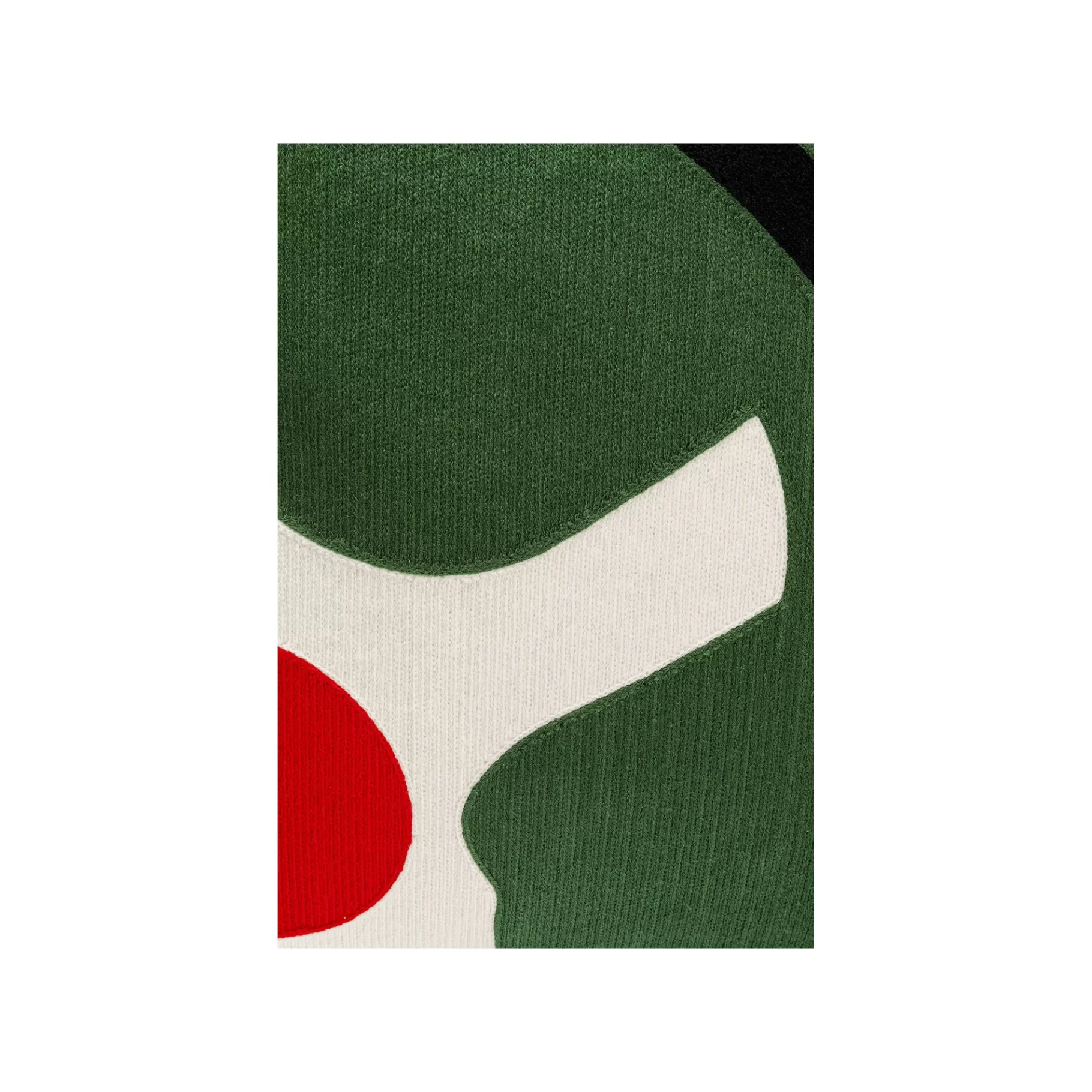 Online Coussin Art Line Vert Coussin & Plaid