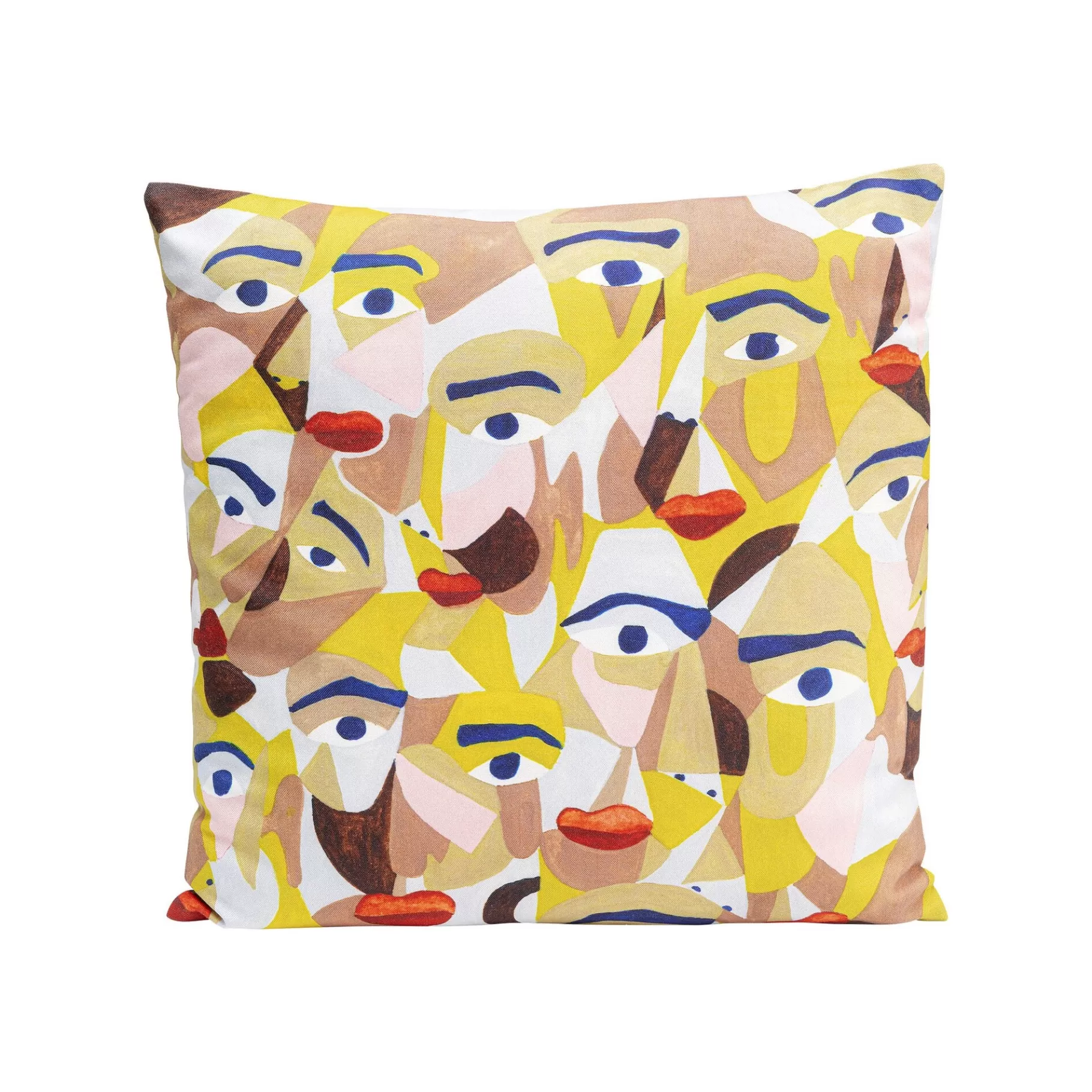 Hot Coussin Artistic Visages Coussin & Plaid