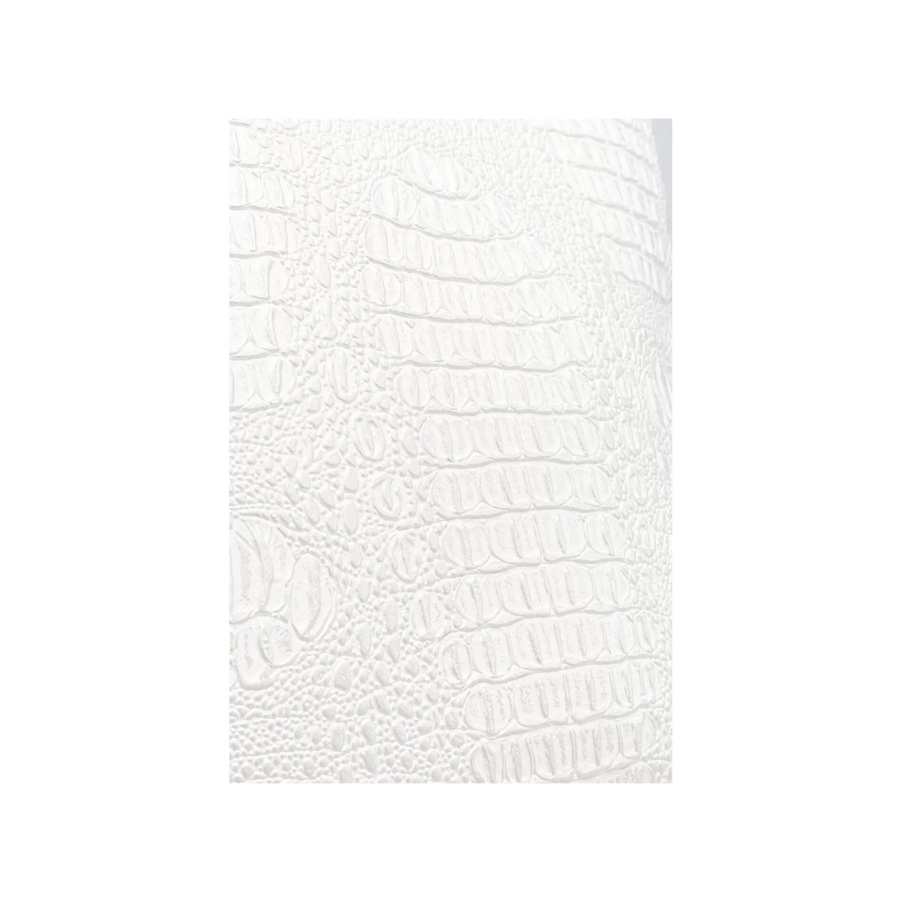 Shop Coussin Croco Blanc Coussin & Plaid