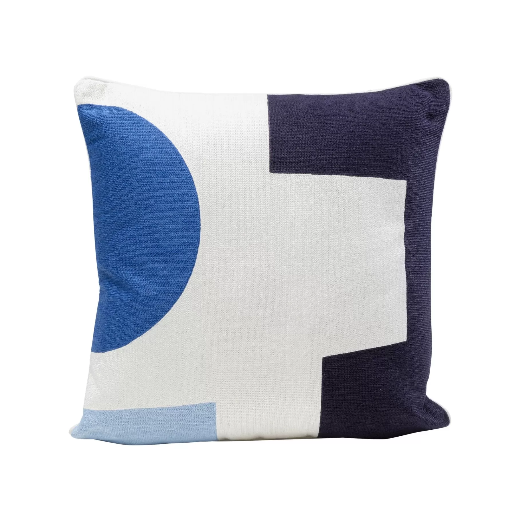 Online Coussin Forma Bleu Et Blanc 50x50cm Coussin & Plaid