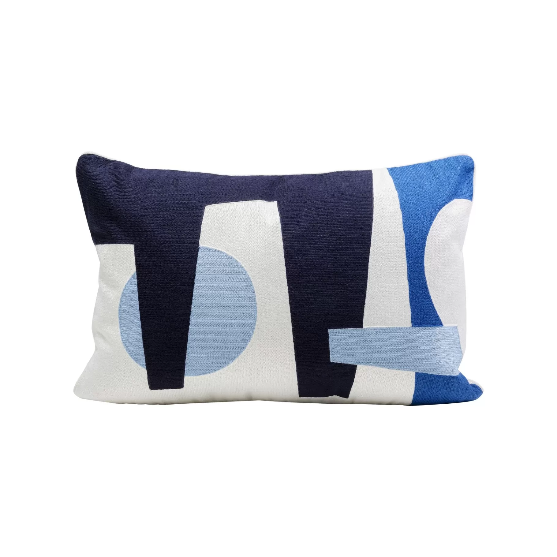 Sale Coussin Forma Bleu Et Blanc 60x40cm Coussin & Plaid