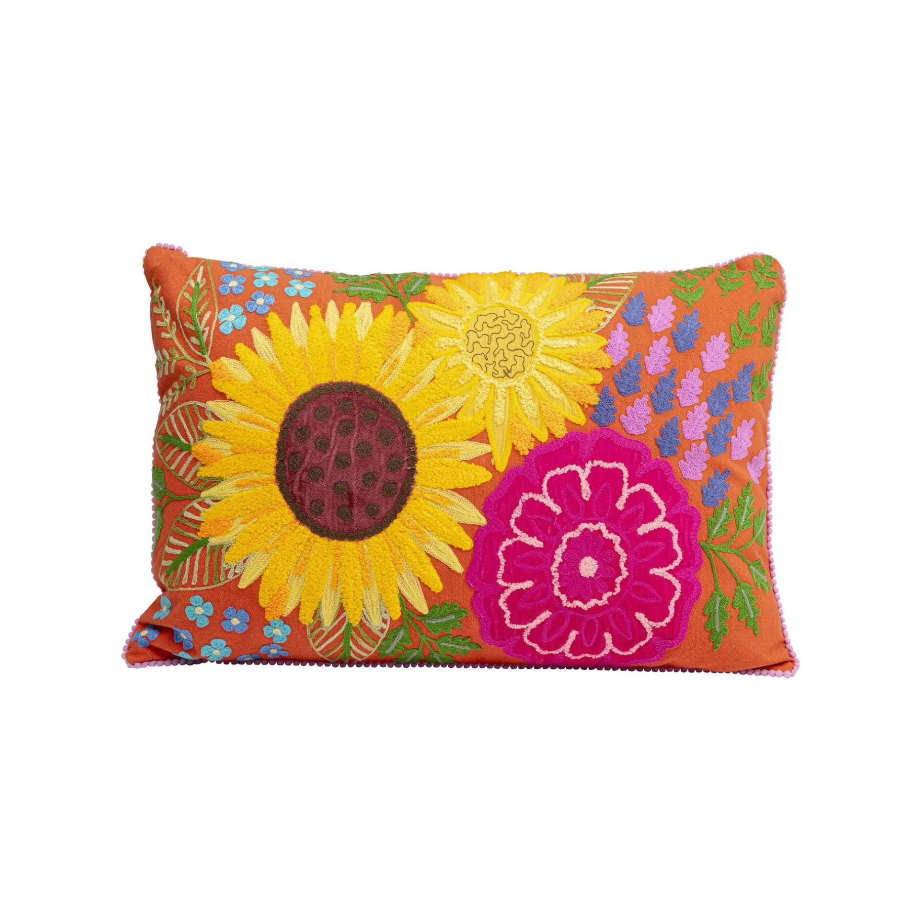 Outlet Coussin Girasole Orange Coussin & Plaid