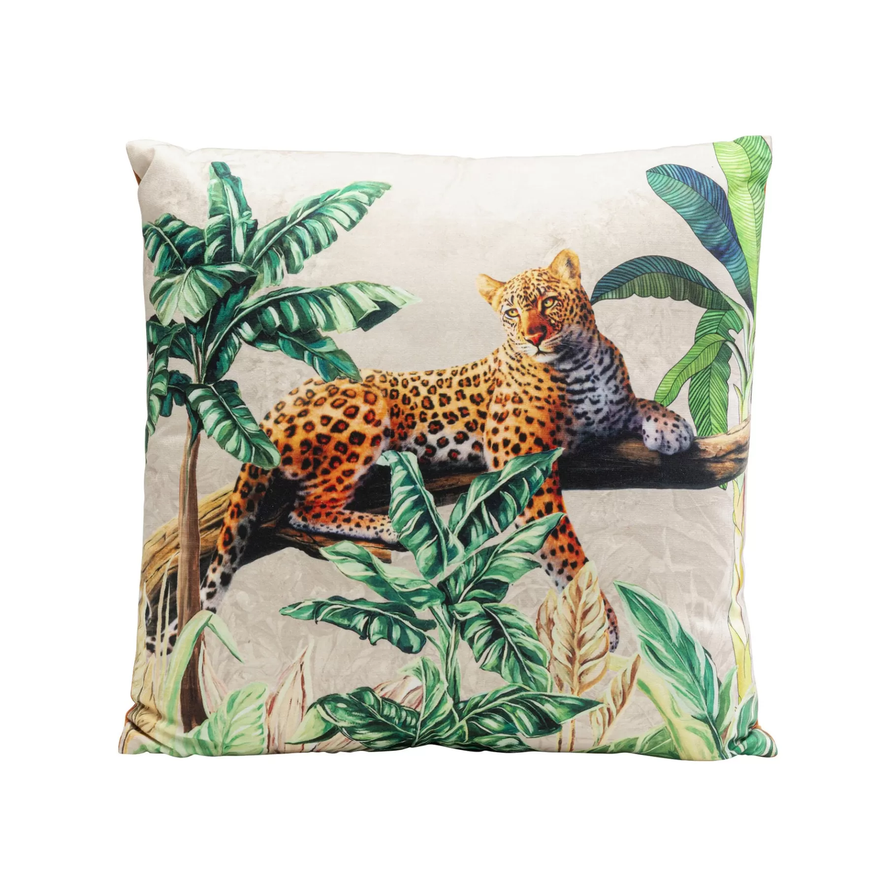 Cheap Coussin Jungle Léopard Coussin & Plaid