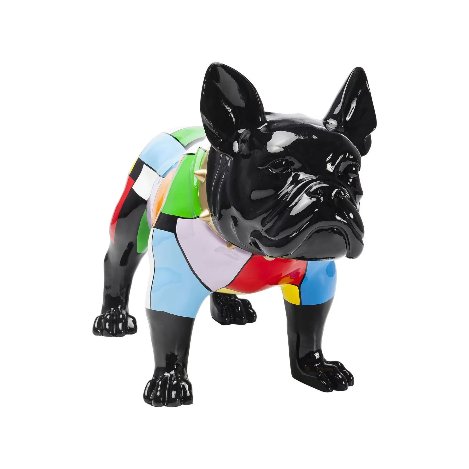 Clearance Déco Bouledogue Noir Pop Art Déco