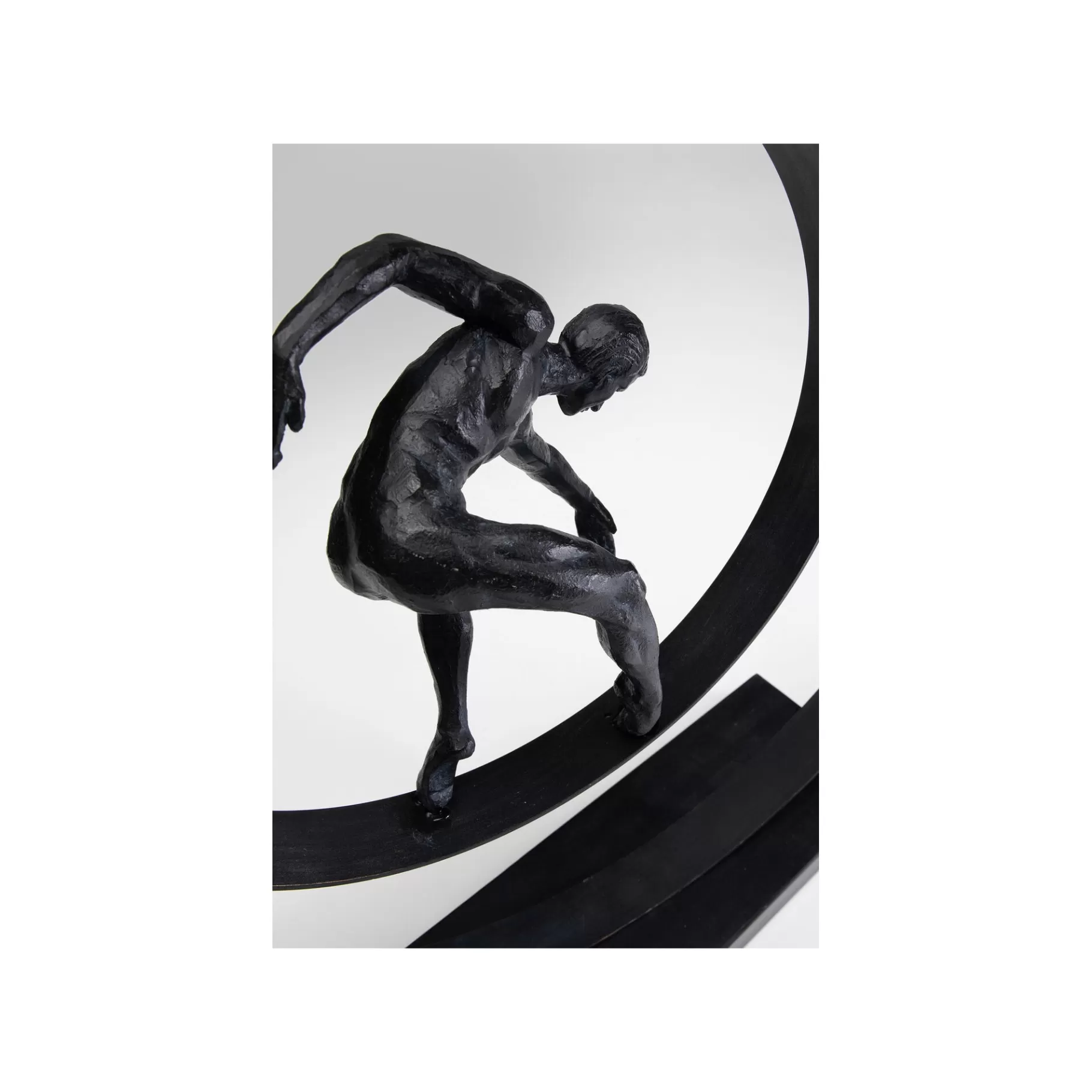 Hot Déco Danseur Anneaux Noir 45cm Déco