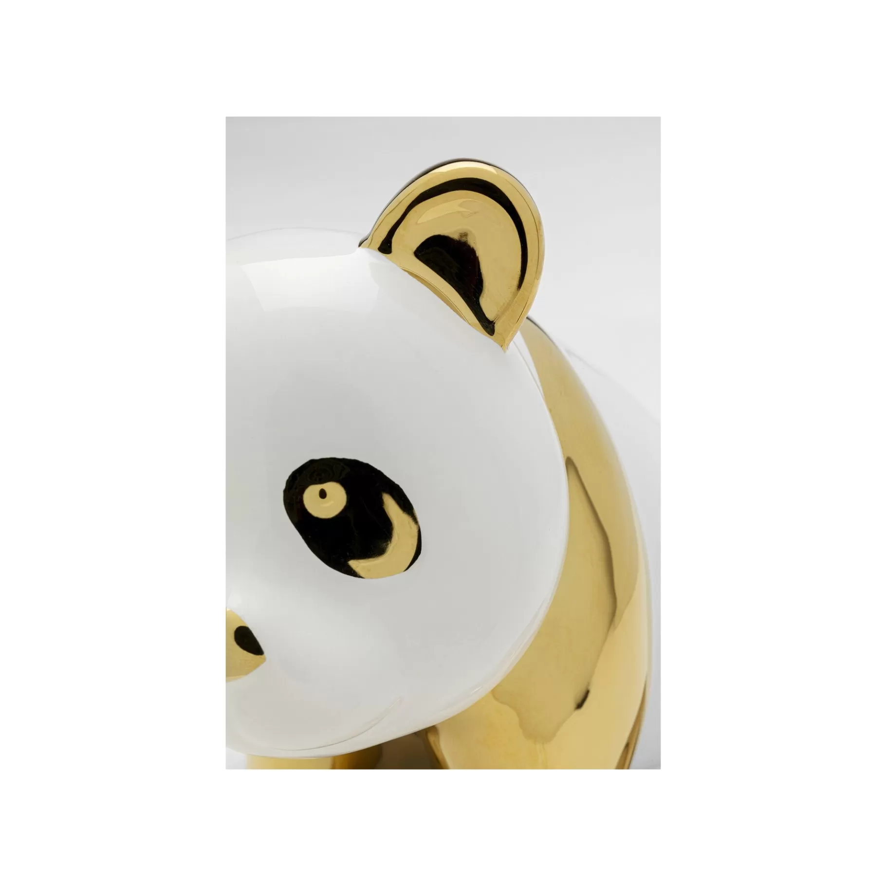 Store Déco Panda Doré Et Blanc 18cm Déco