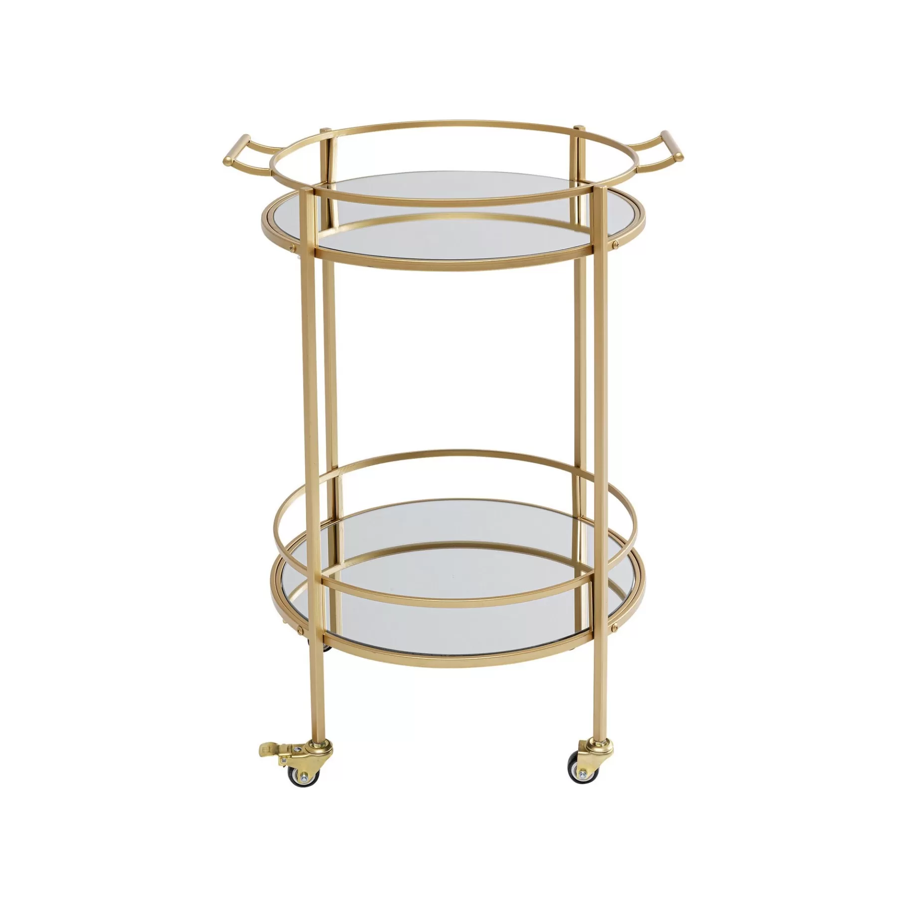 Clearance Desserte Emilia Dorée Table D'Appoint & De Chevet