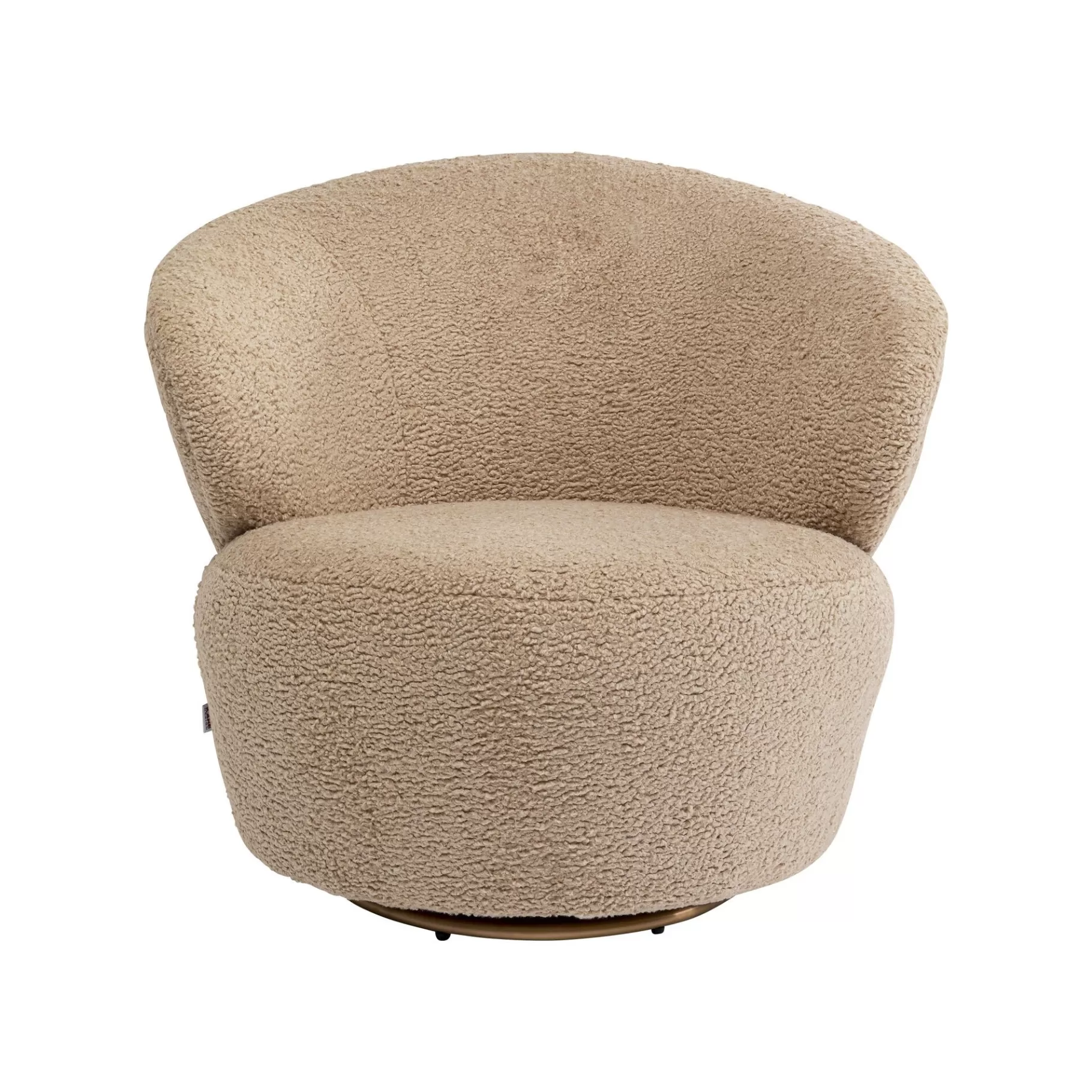 Best Fauteuil Pivotant Carella Taupe Fauteuil