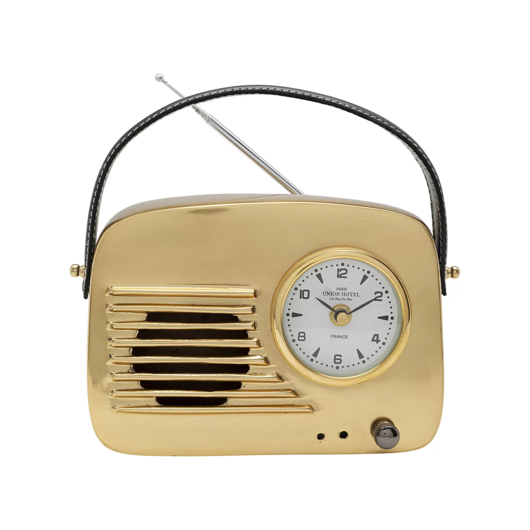 Clearance Horloge De Table Radio Dorée Horloge