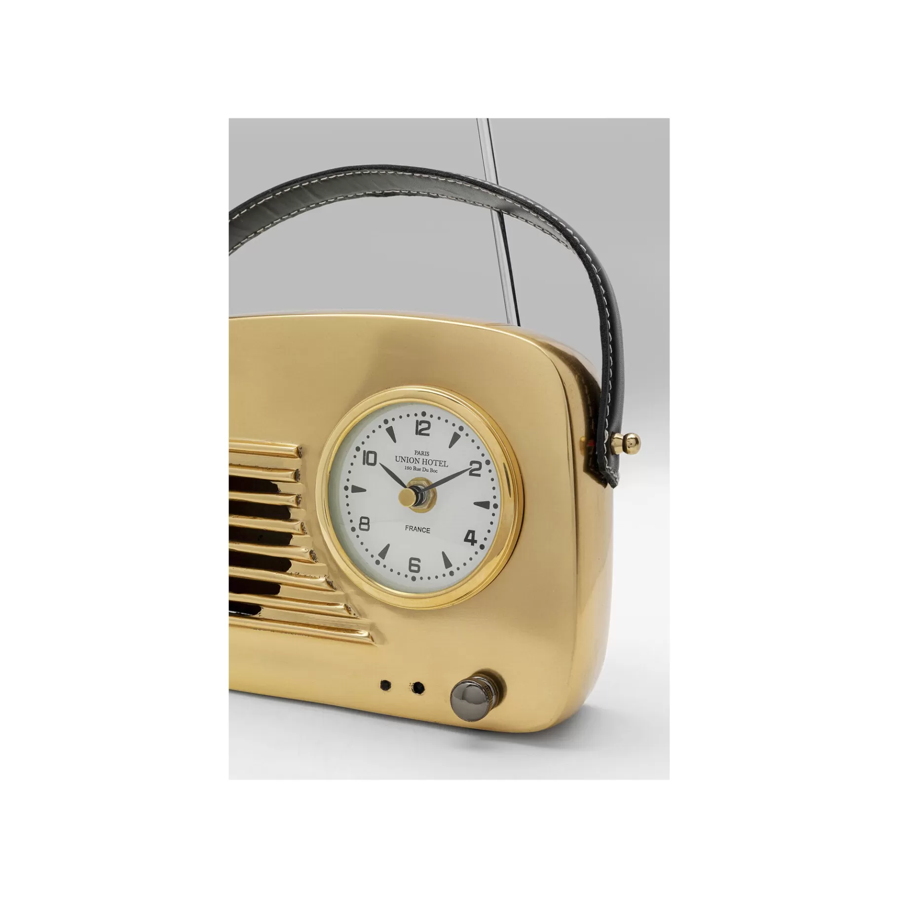 Clearance Horloge De Table Radio Dorée Horloge