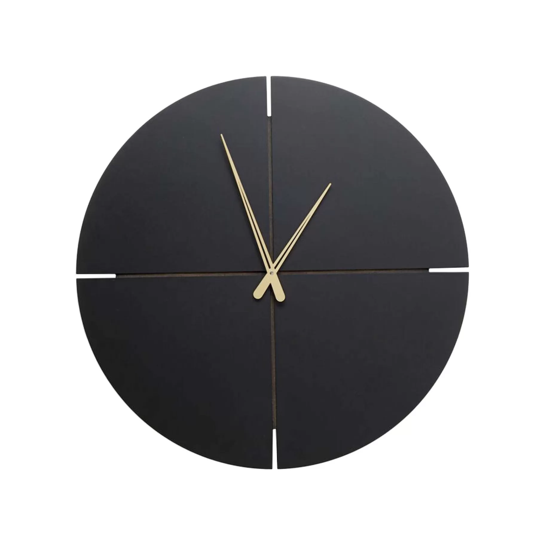 Outlet Horloge Murale Andrea 60cm Noire Horloge