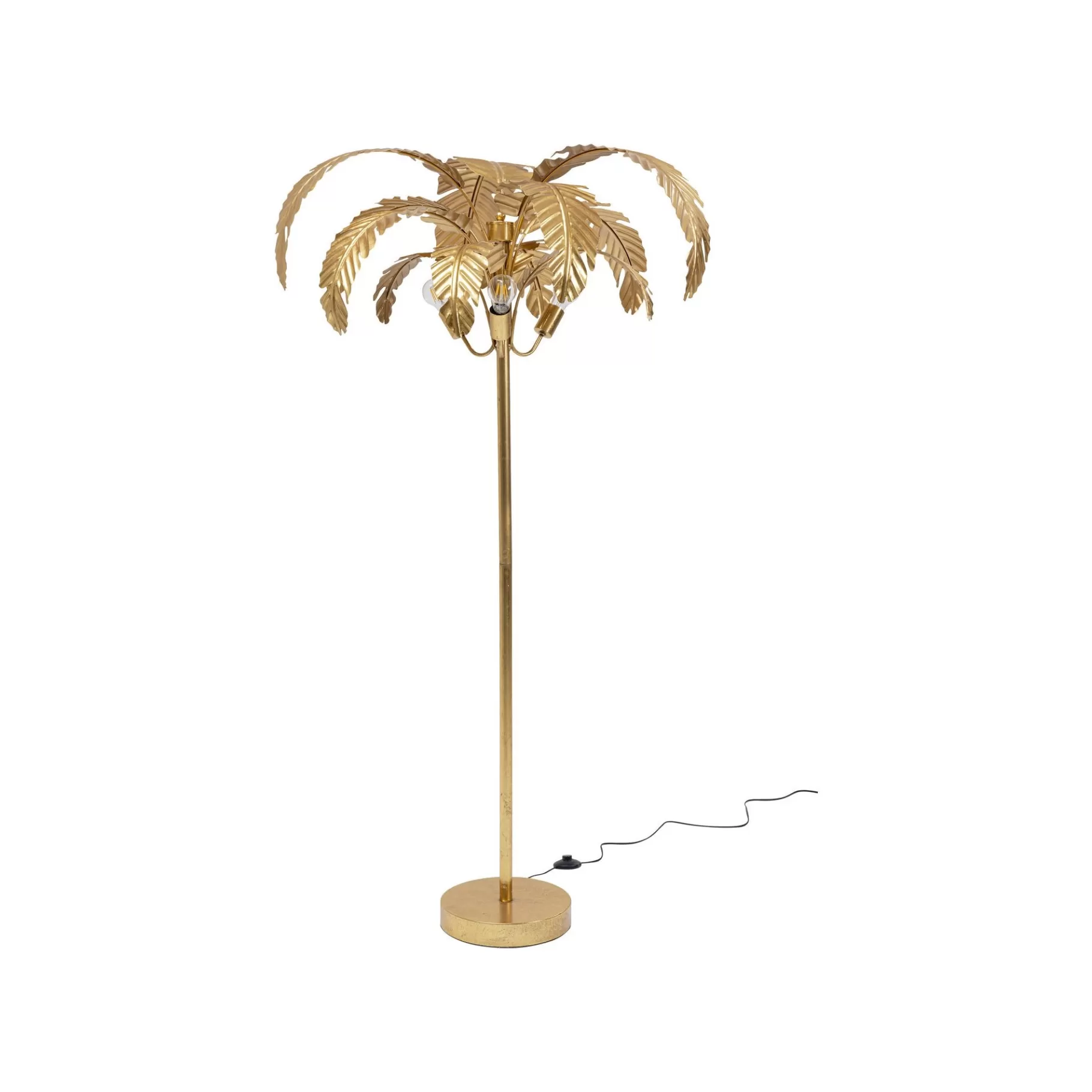 New Lampadaire Feuilles De Palmier 170cm Lampadaire