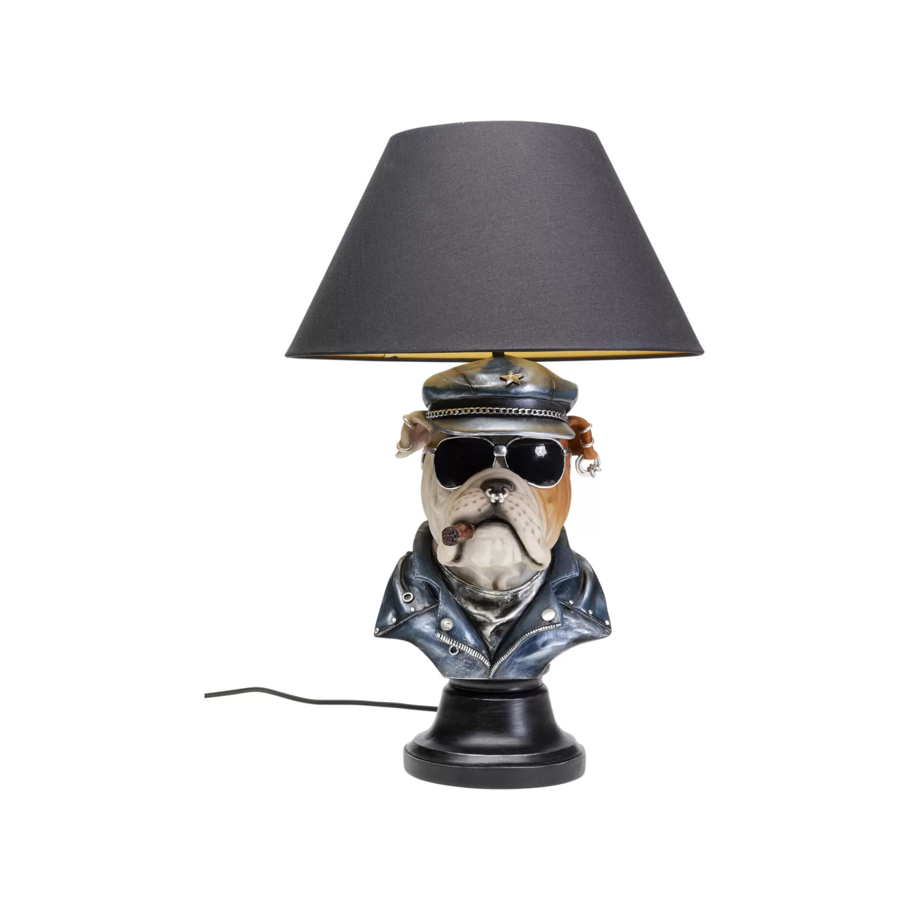 Store Lampe Chien Punk Lampe De Table