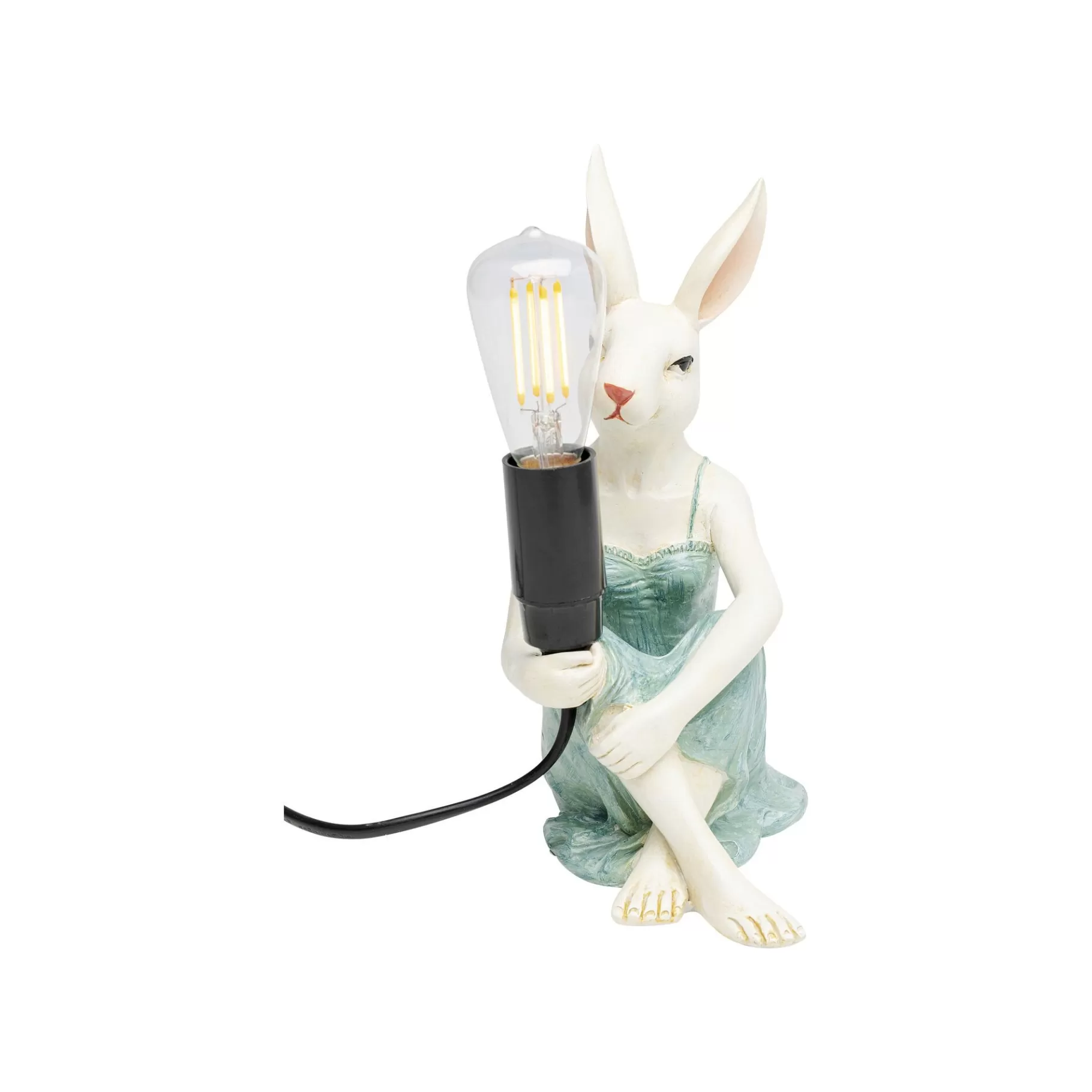 Store Lampe Lapine En Robe Lampe De Table