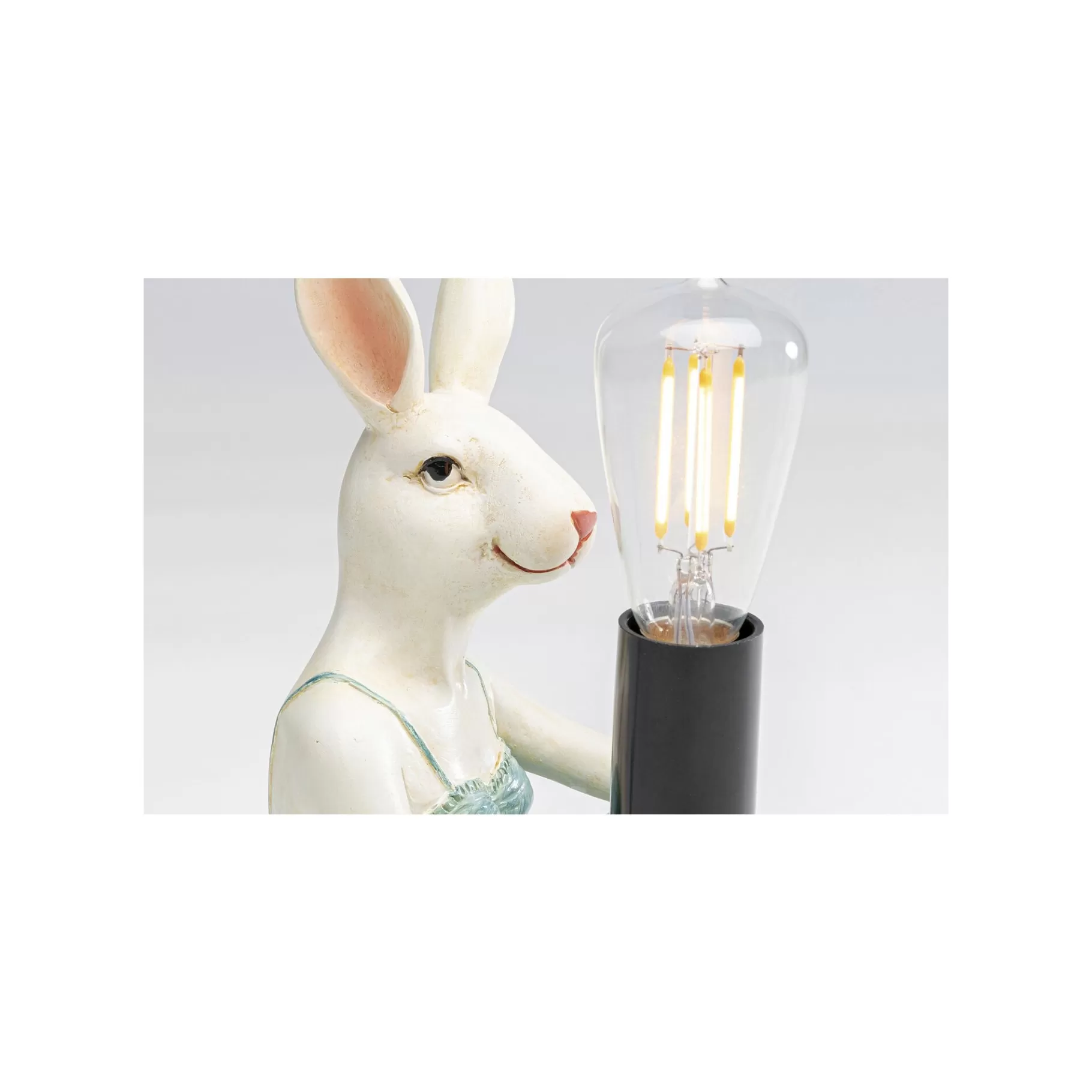 Store Lampe Lapine En Robe Lampe De Table