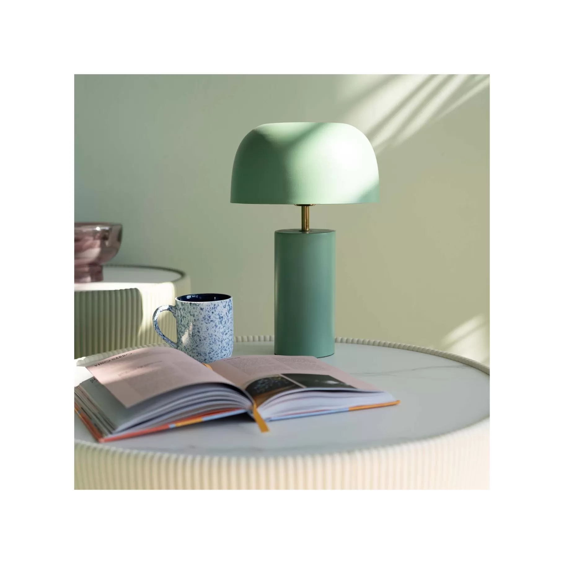 Hot Lampe Loungy Vert Sage Lampe De Table