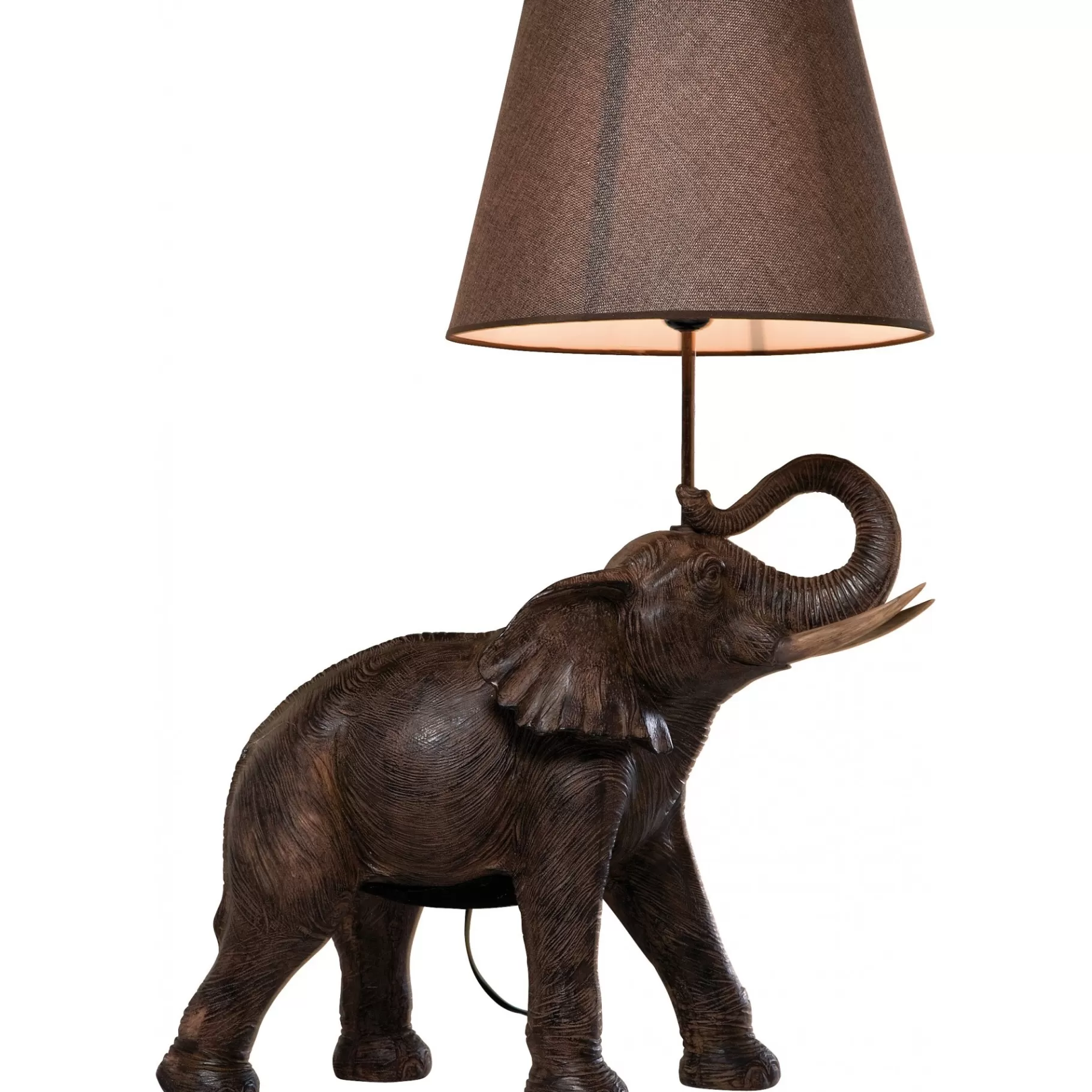 Online Lampe Éléphant Marron Lampe De Table