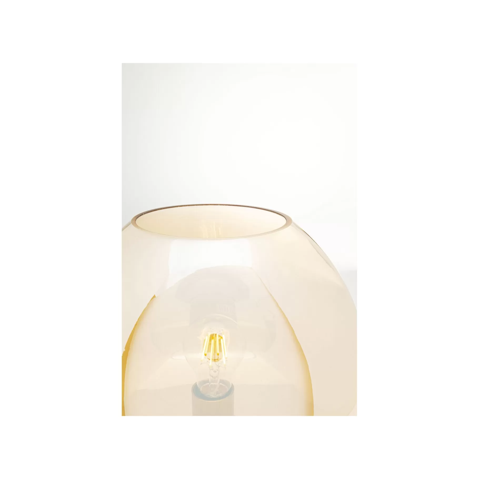 Clearance Lampe Sphere Ambrée Lampe De Table