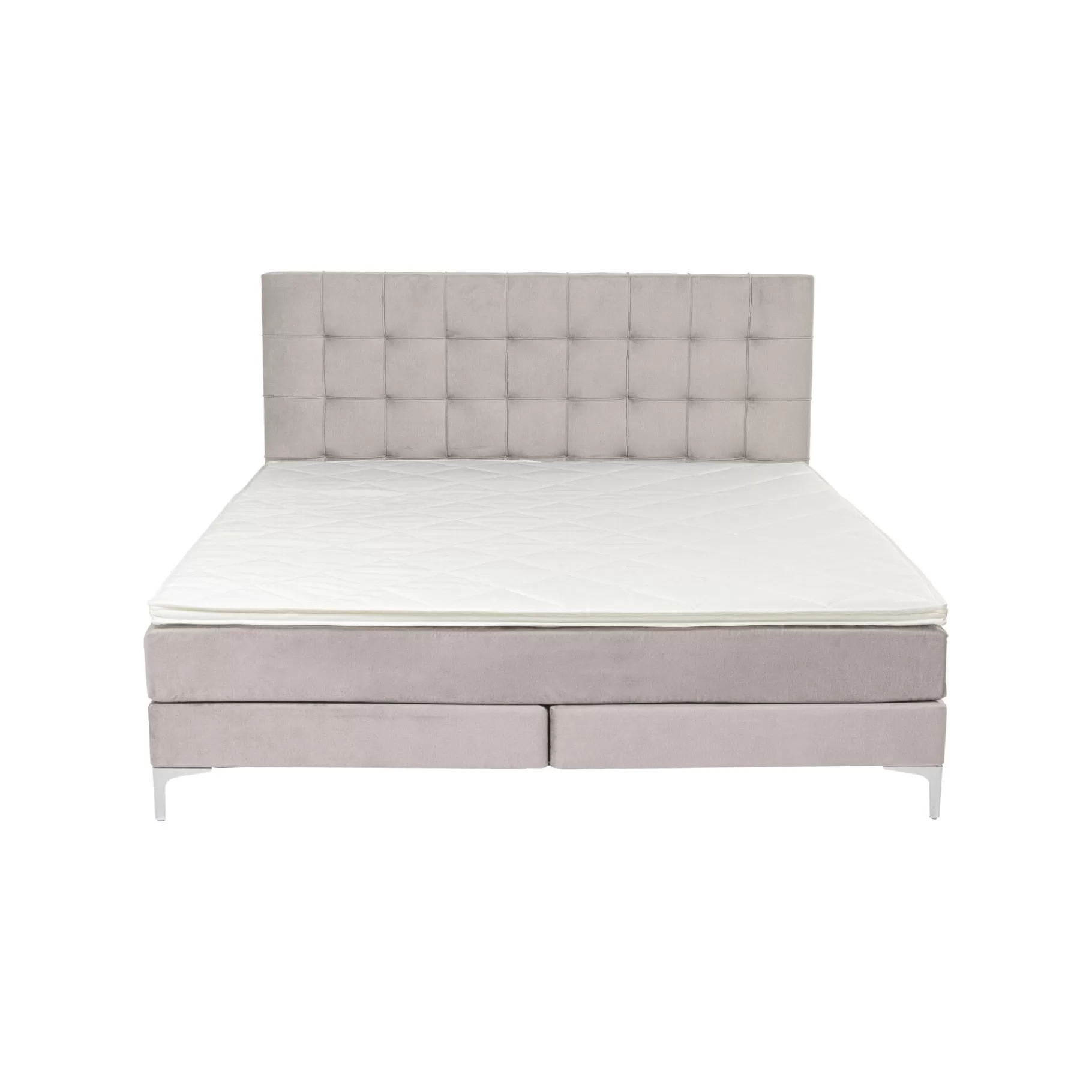 Shop Lit Boxspring Benito Star Crème Lit