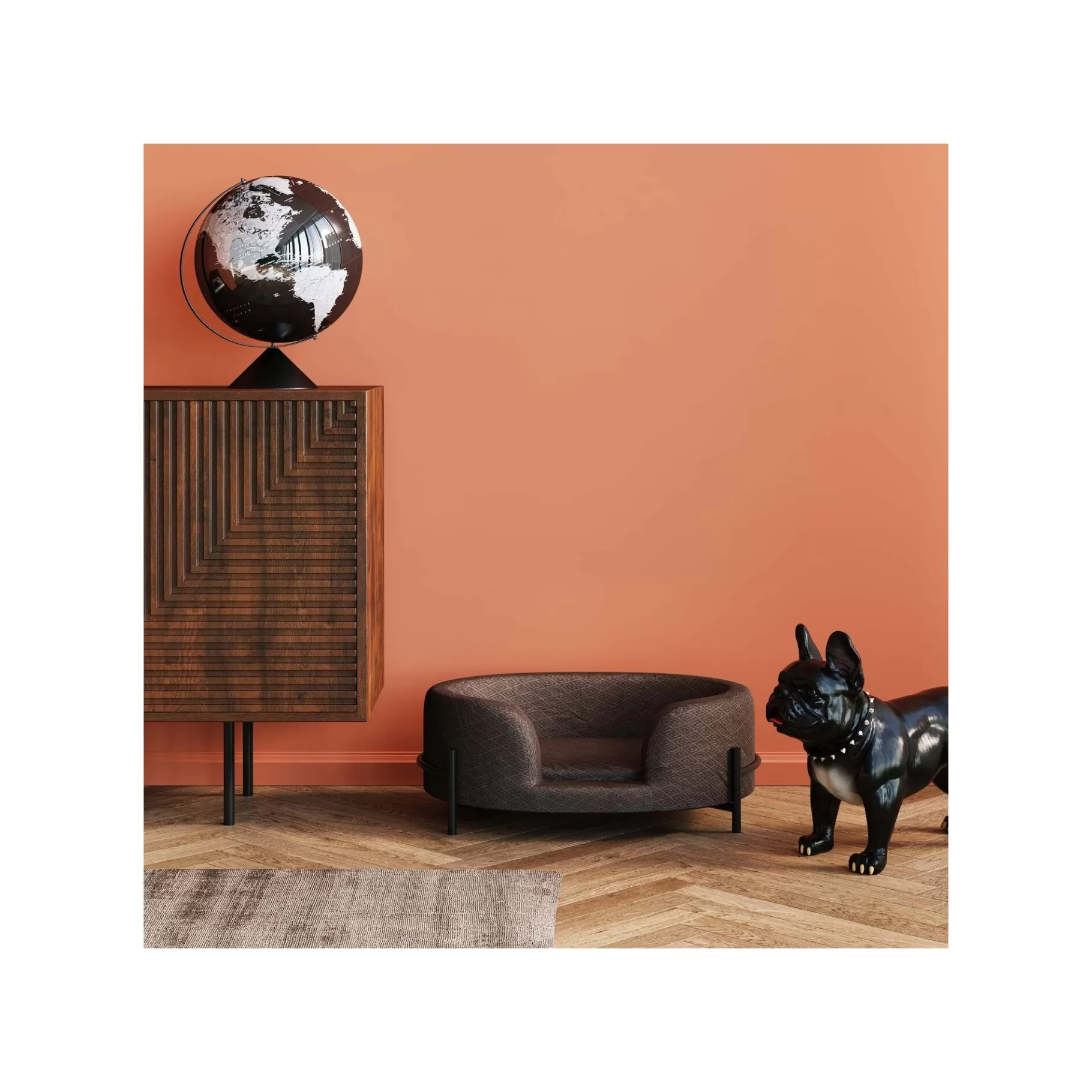 Store Lit Pour Animaux Dream Day Gris Lit