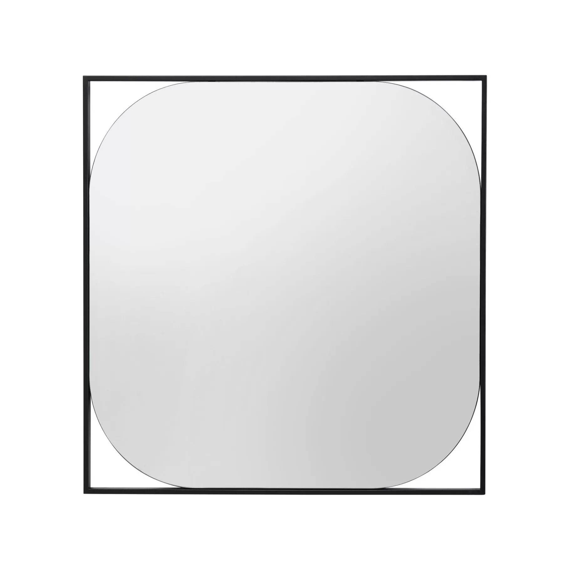 Outlet Miroir Bonita Noir 81x81cm Miroir