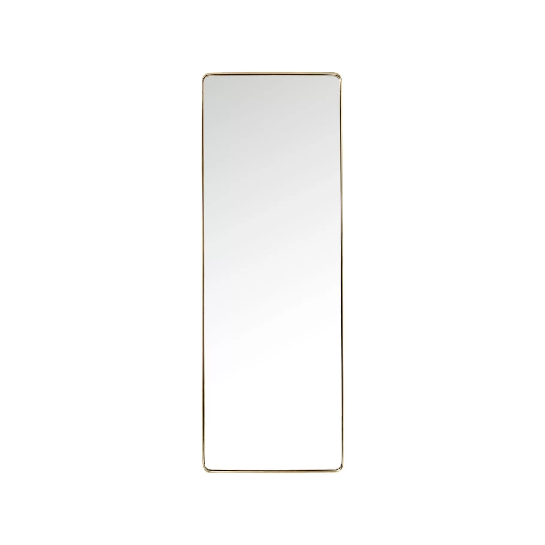 Outlet Miroir Curve Rectangulaire Laiton 200x70cm Miroir