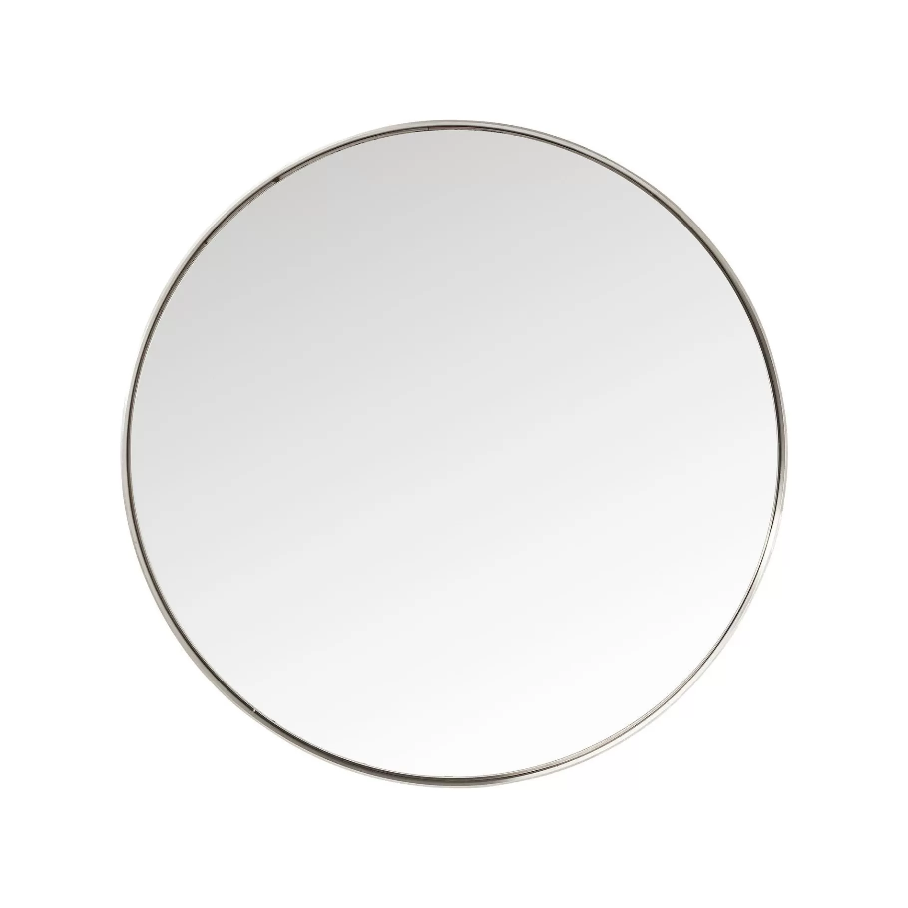 Store Miroir Curve Rond Inox 100cm Miroir