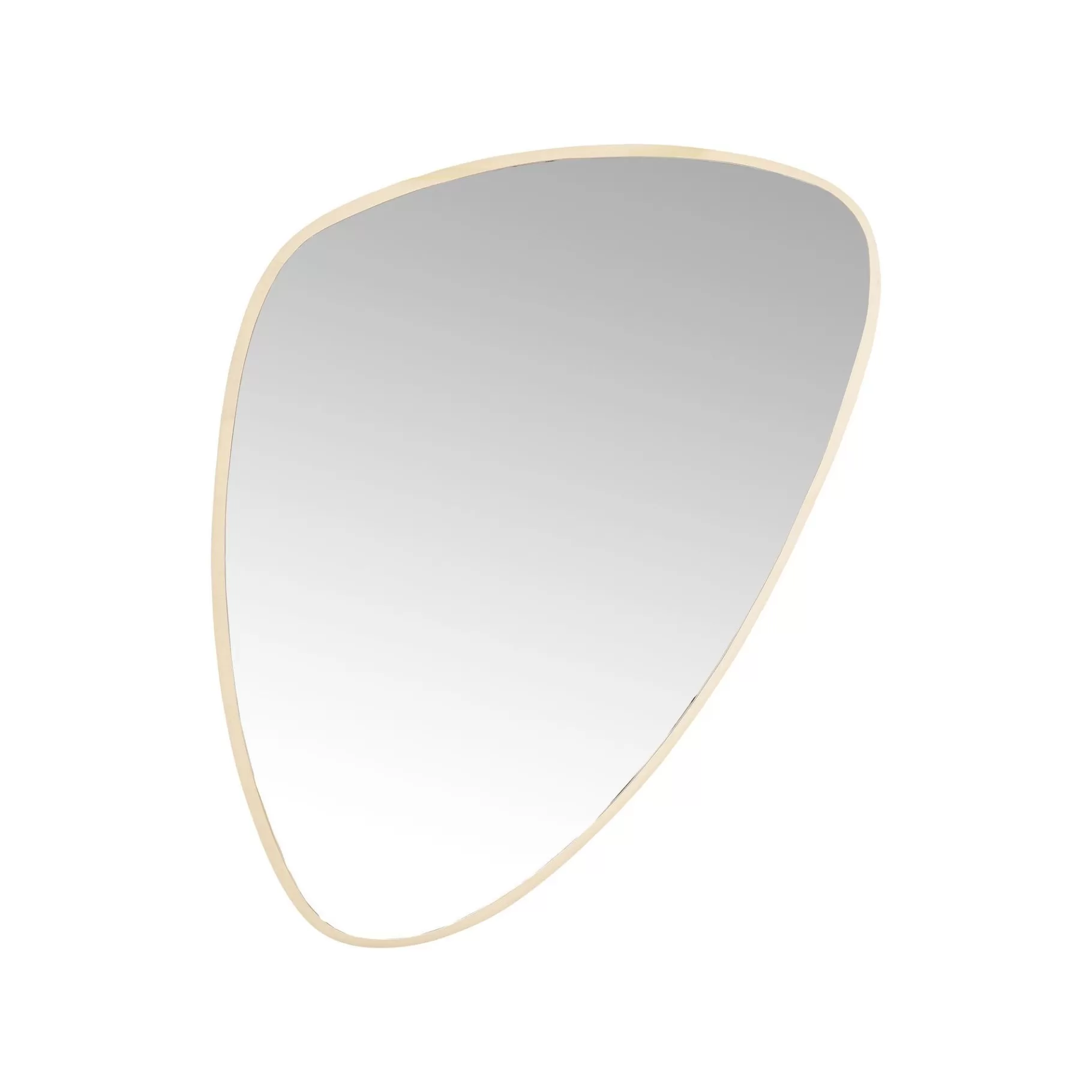 Sale Miroir Jetset Triangulaire 83x56cm Doré Miroir