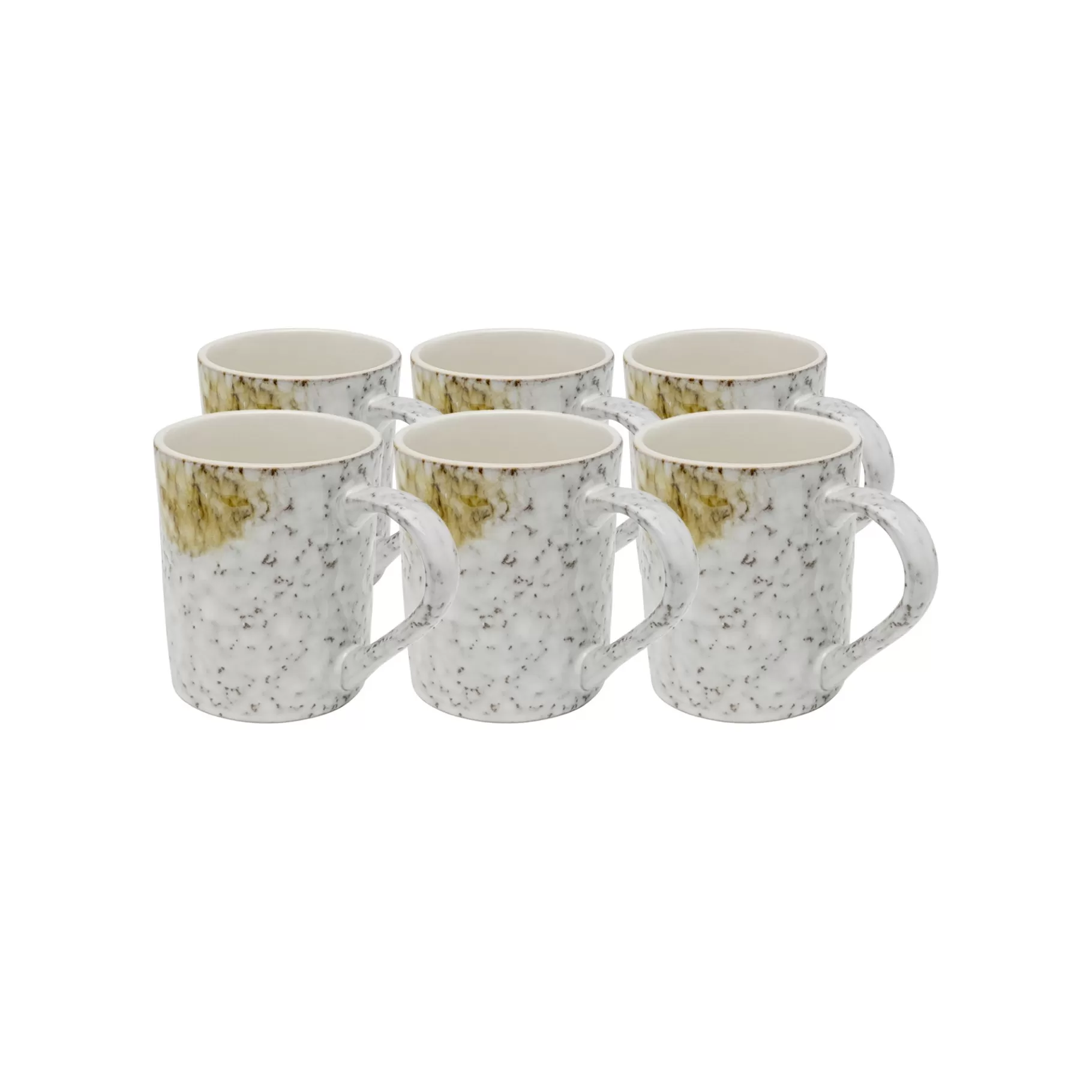 Cheap Mugs Biscotti Jaunes Set De 6 Vaisselle