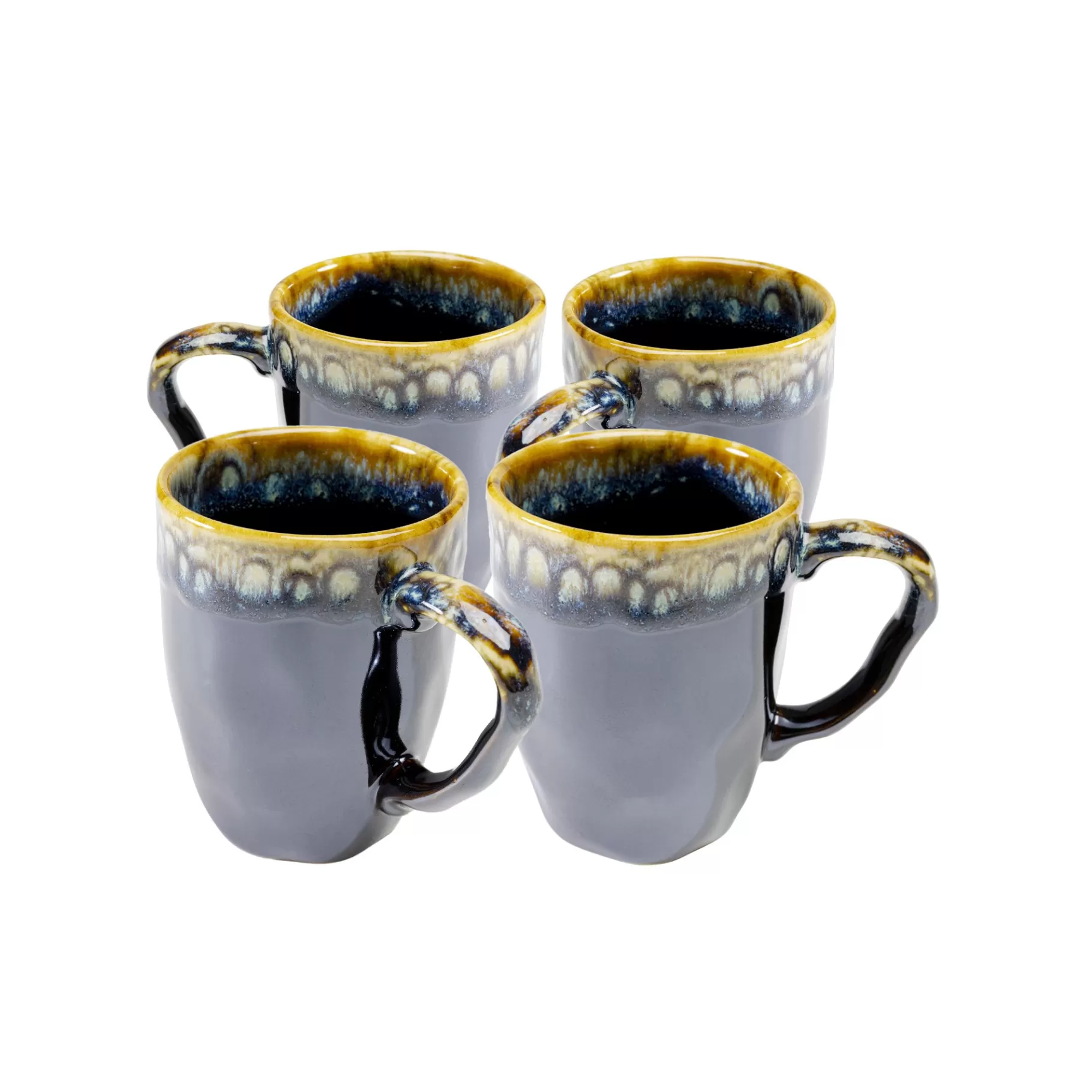 Clearance Mugs Lio Bleus Set De 4 Vaisselle