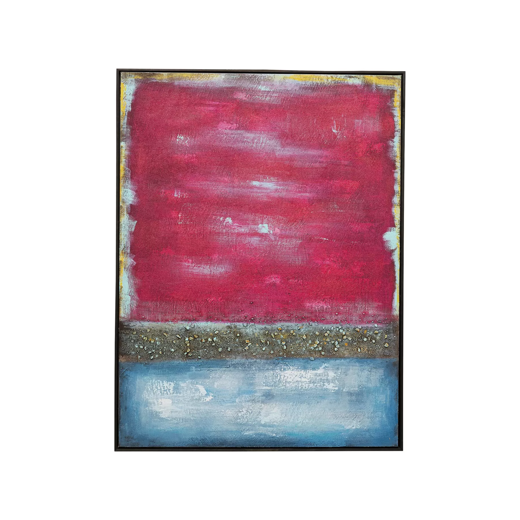 Store Peinture Vista 90x120cm Rouge Tableau