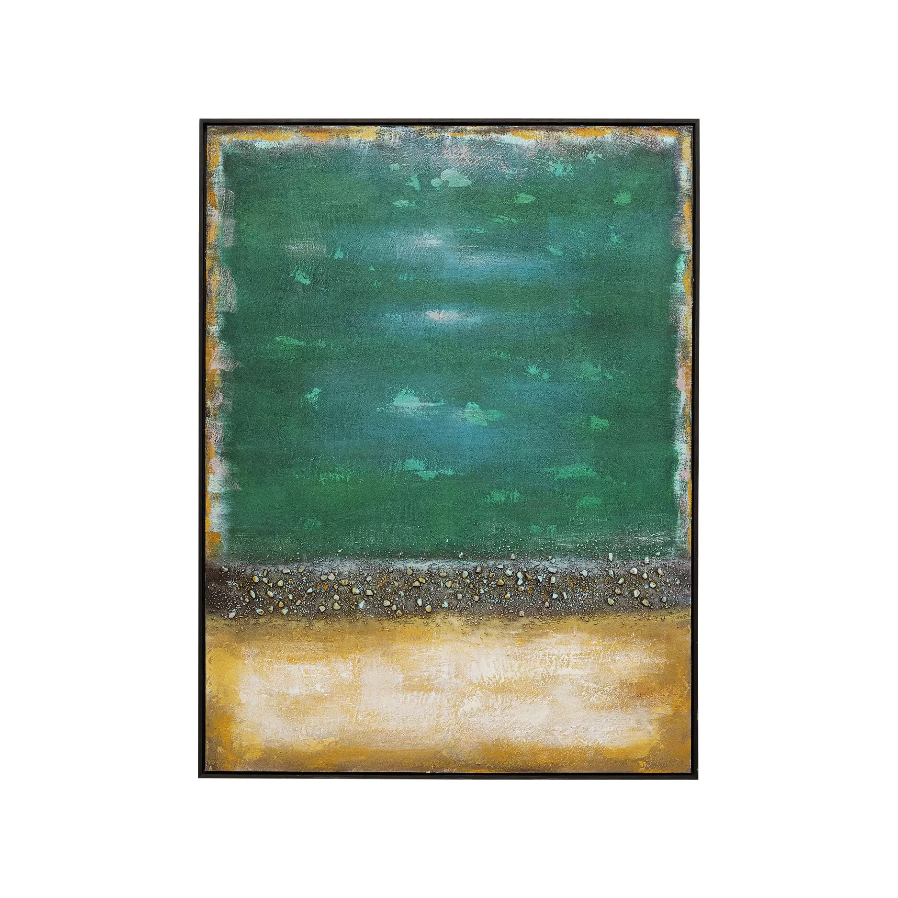 Sale Peinture Vista 90x120cm Verte Tableau