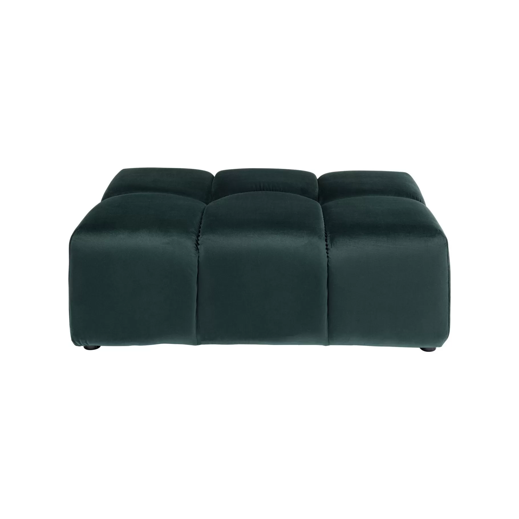 Fashion Pouf Belami Vert Foncé Tabouret & Pouf