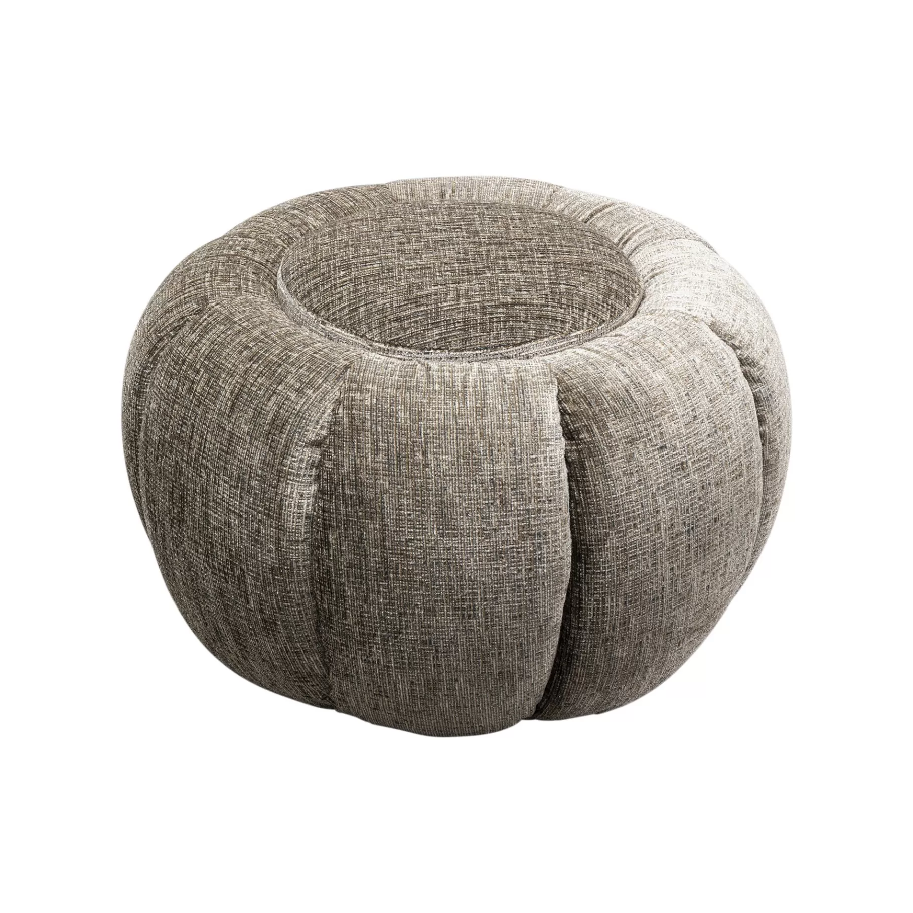 Store Pouf Fiori Gris Tabouret & Pouf