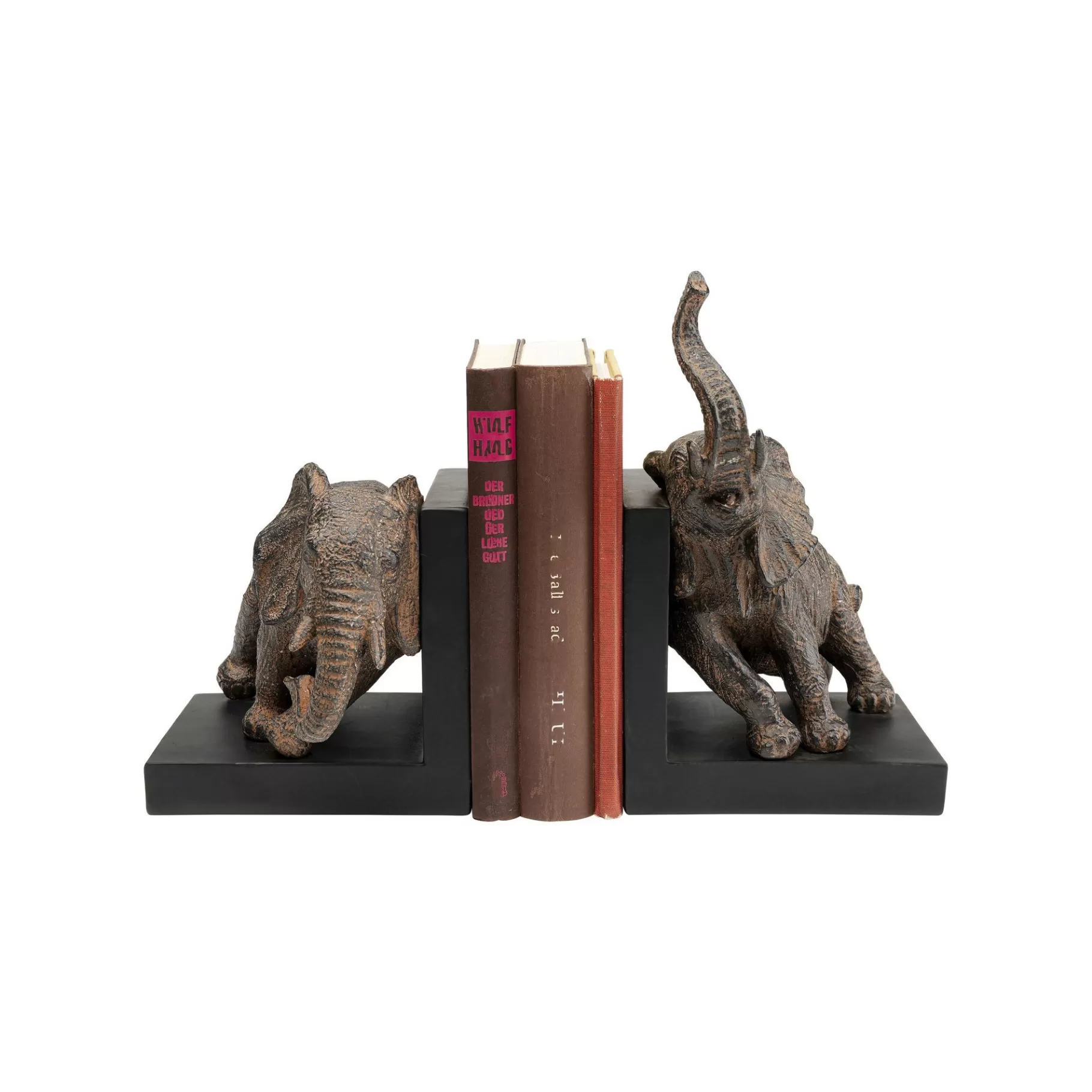 Hot Serre-livres éléphants 42cm Set De 2 Serrelivres