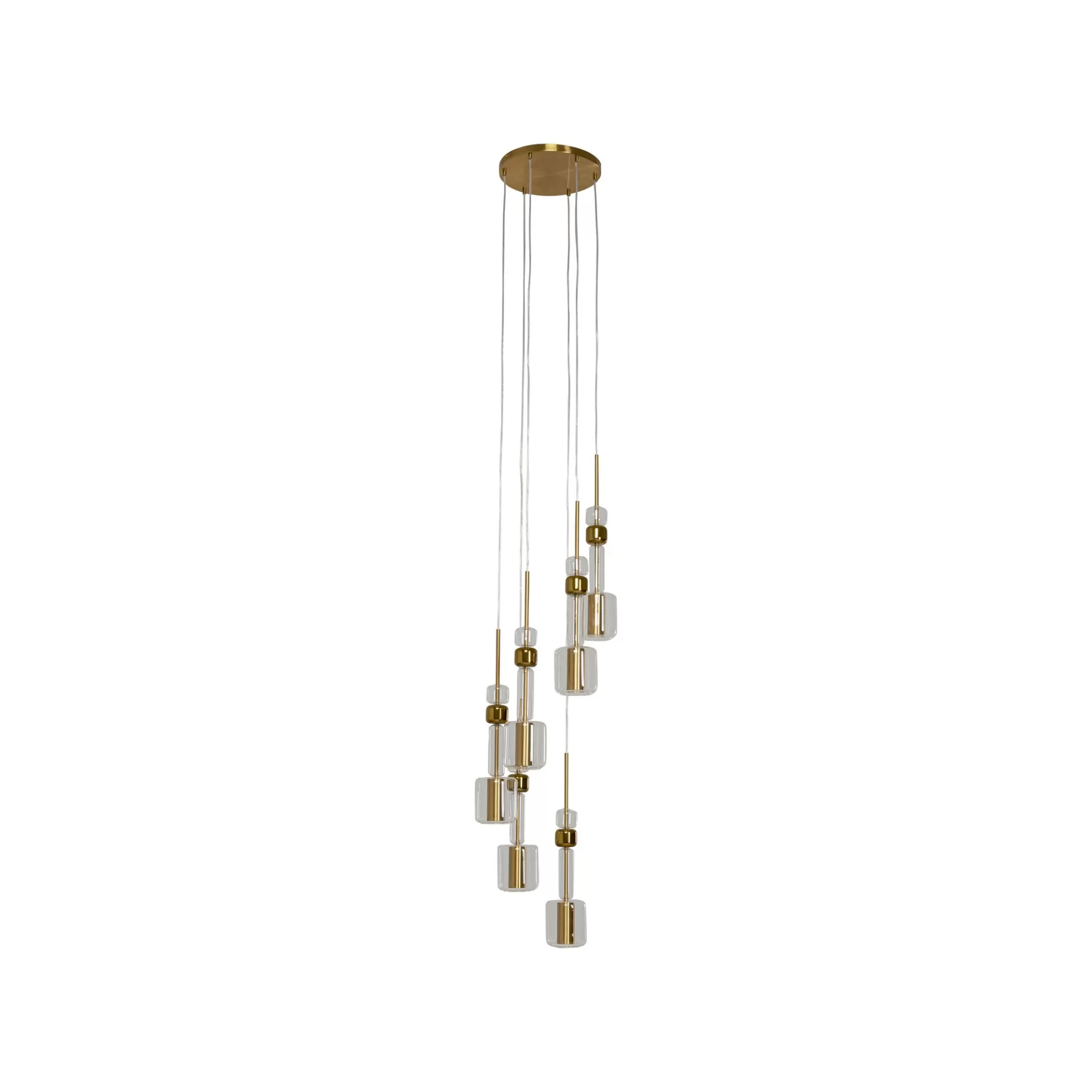 Cheap Suspension Candy Bar Dorée 44cm Lustre & Suspension