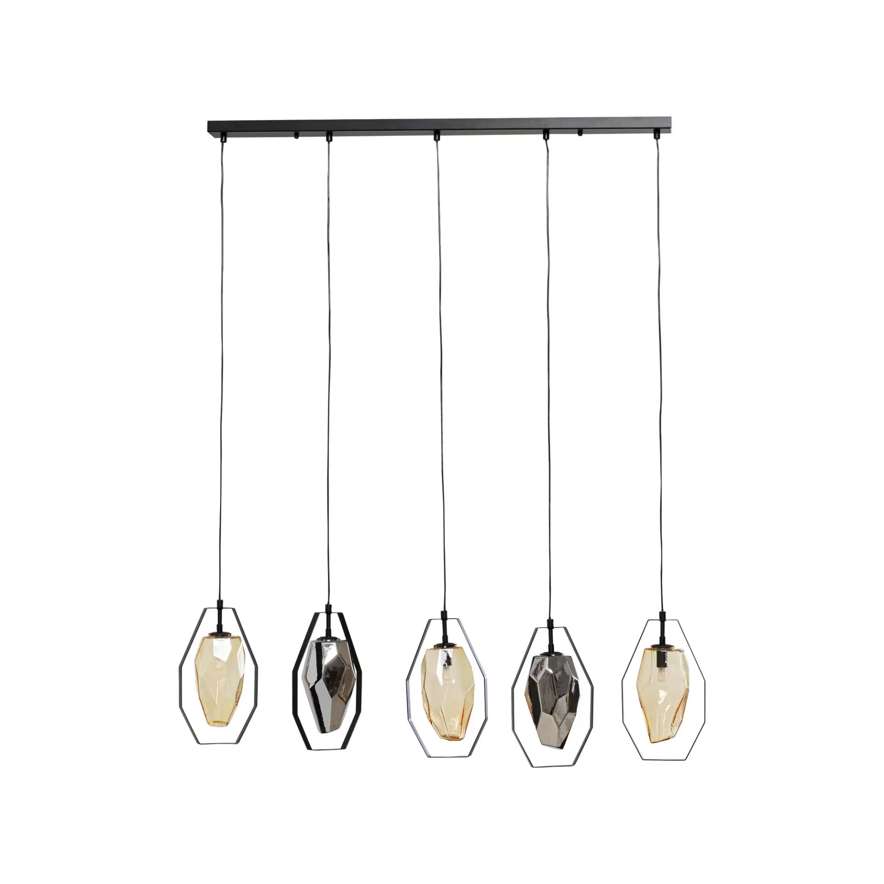 Hot Suspension Diamond Fever Noire 110cm Lustre & Suspension