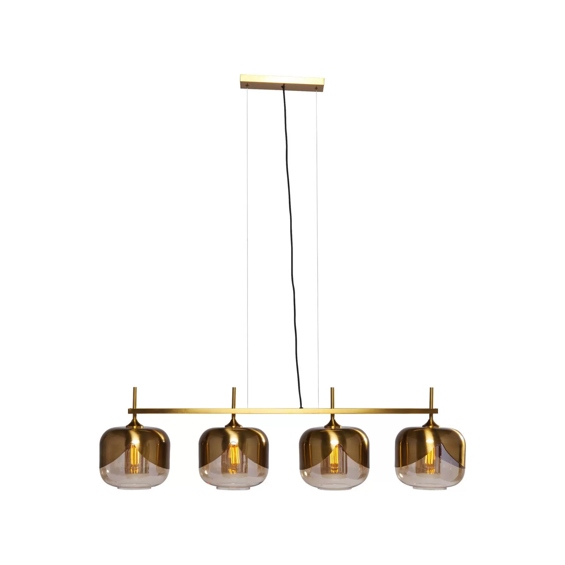 Outlet Suspension Goblet Ball Quattro Dorée Lustre & Suspension