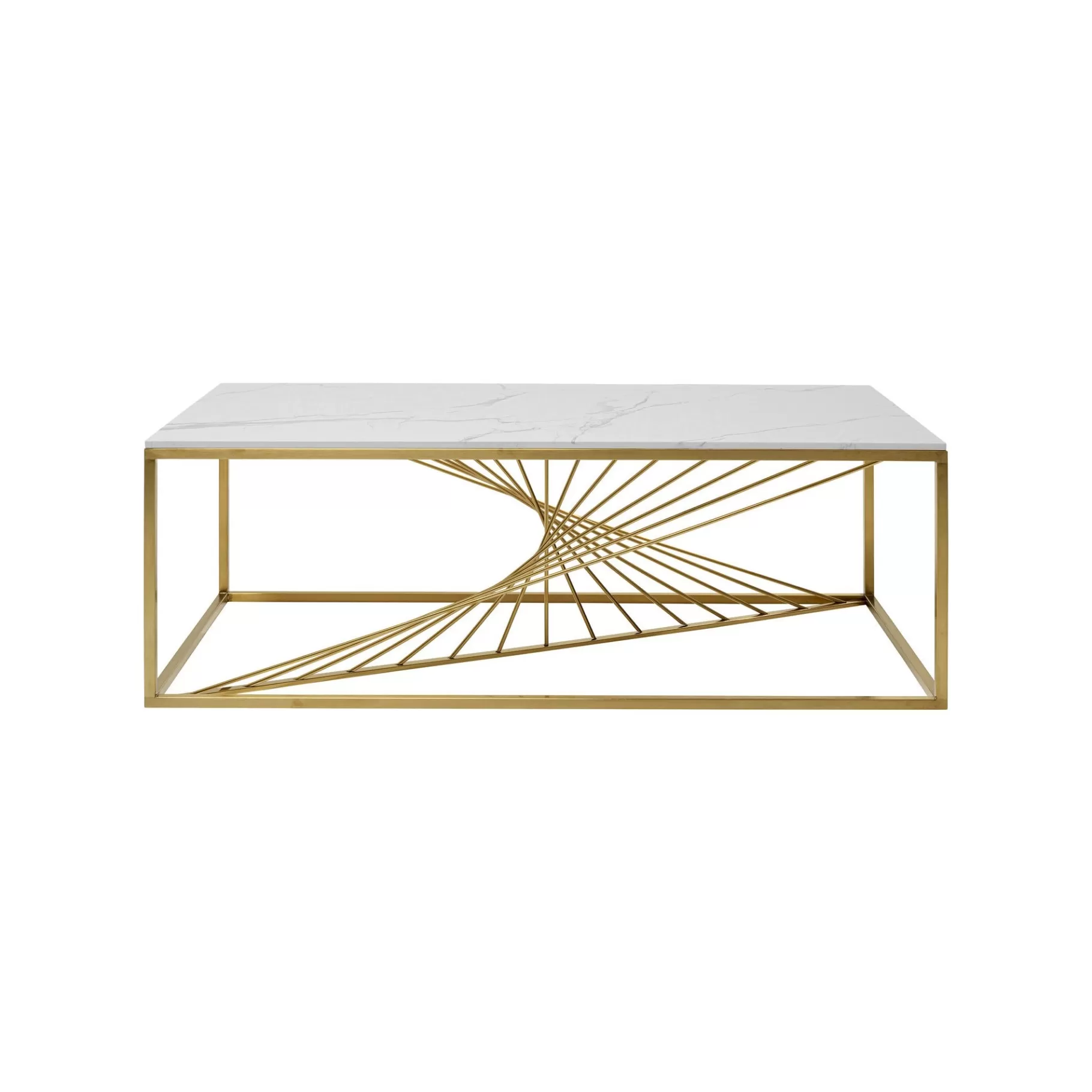 Best Sale Table Basse Art Effet Marbre 140x70cm Table Basse