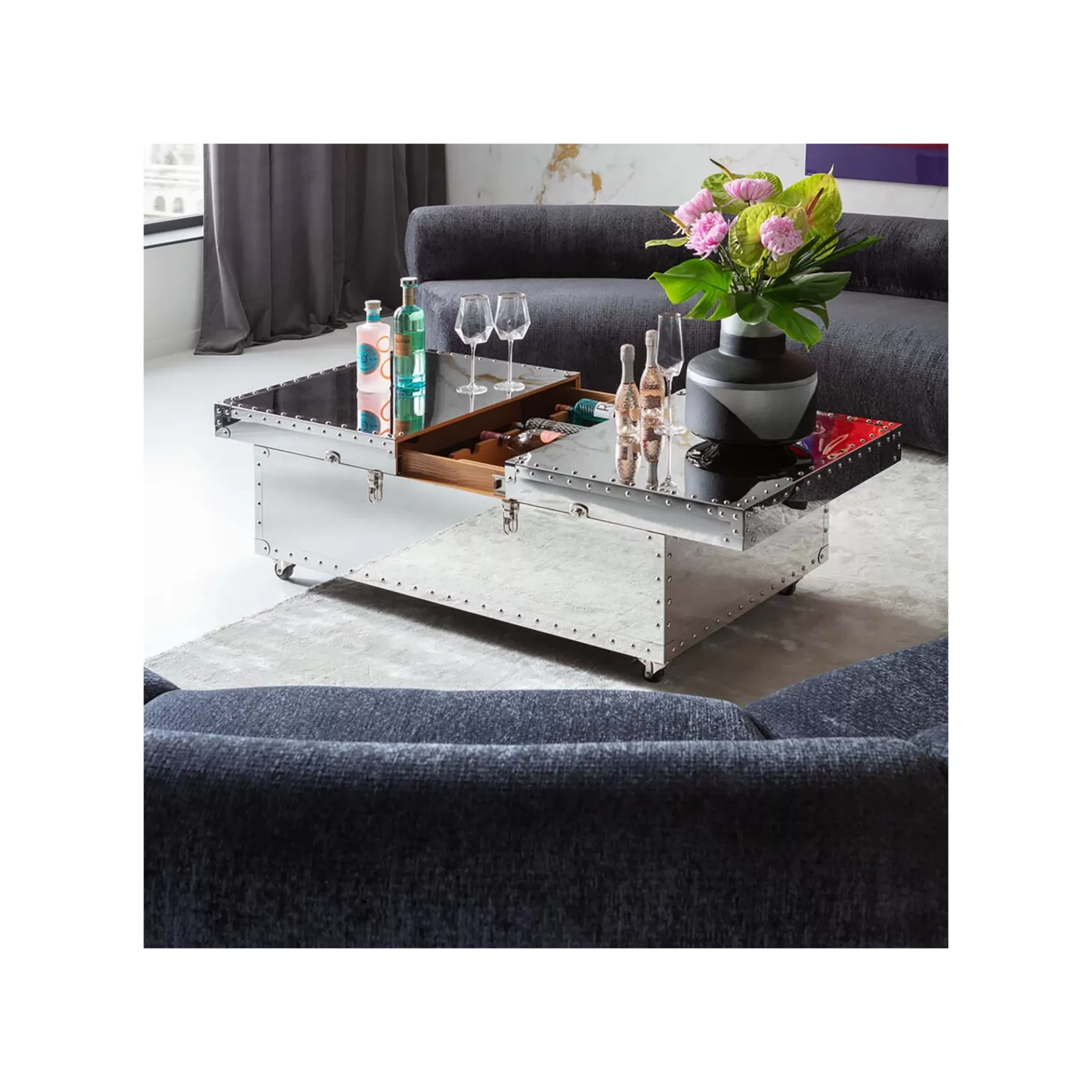 Fashion Table Basse Bar Vegas Table Basse | Coffre & Malle