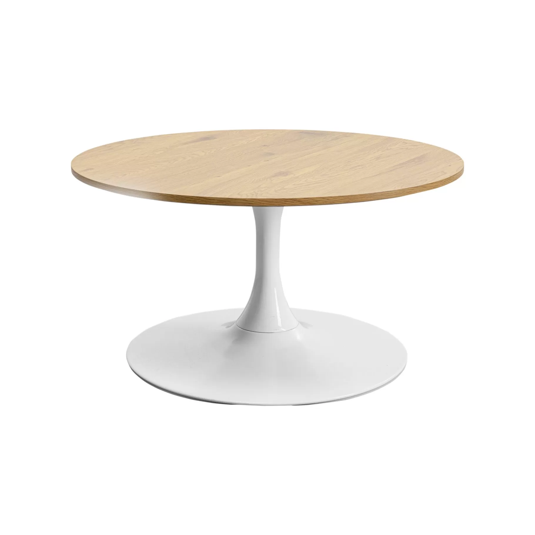 Best Sale Table Basse Schickeria Chêne Et Blanche 80cm Table Basse