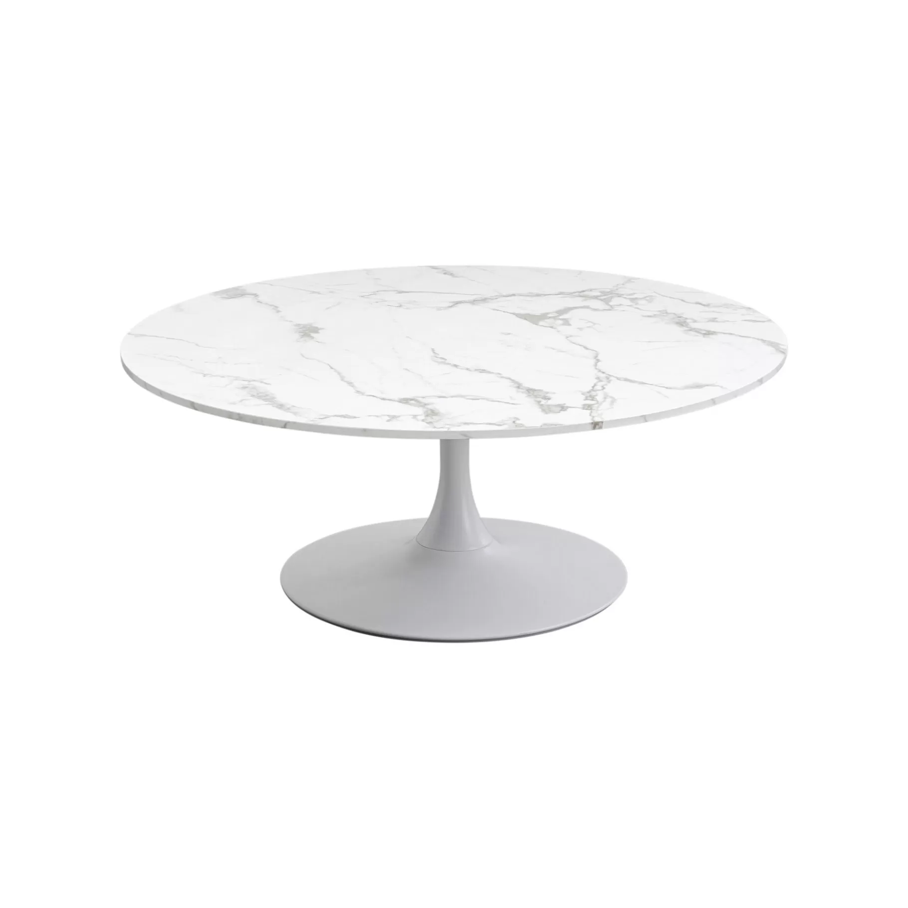 Best Table Basse Schickeria Effet Marbre Blanc 110cm Table Basse